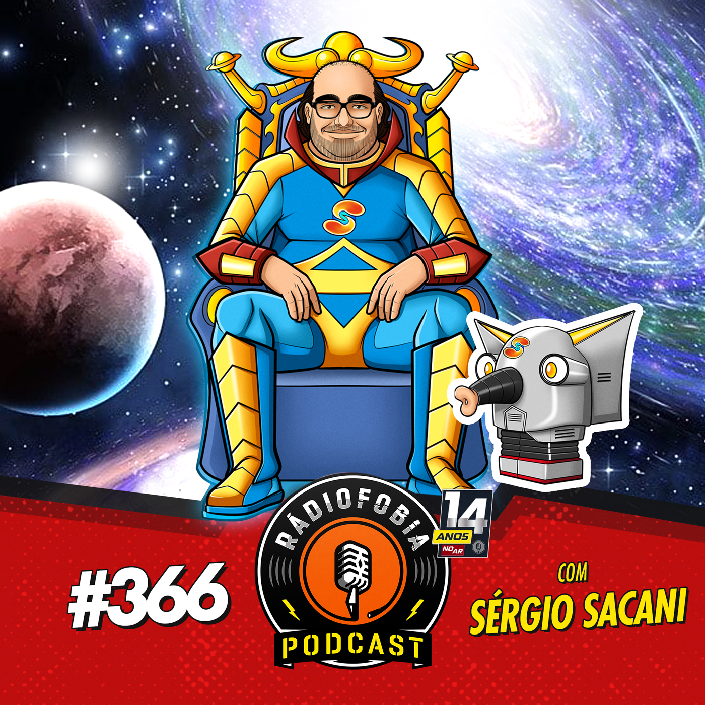 RÁDIOFOBIA 366 - com Sérgio Sacani