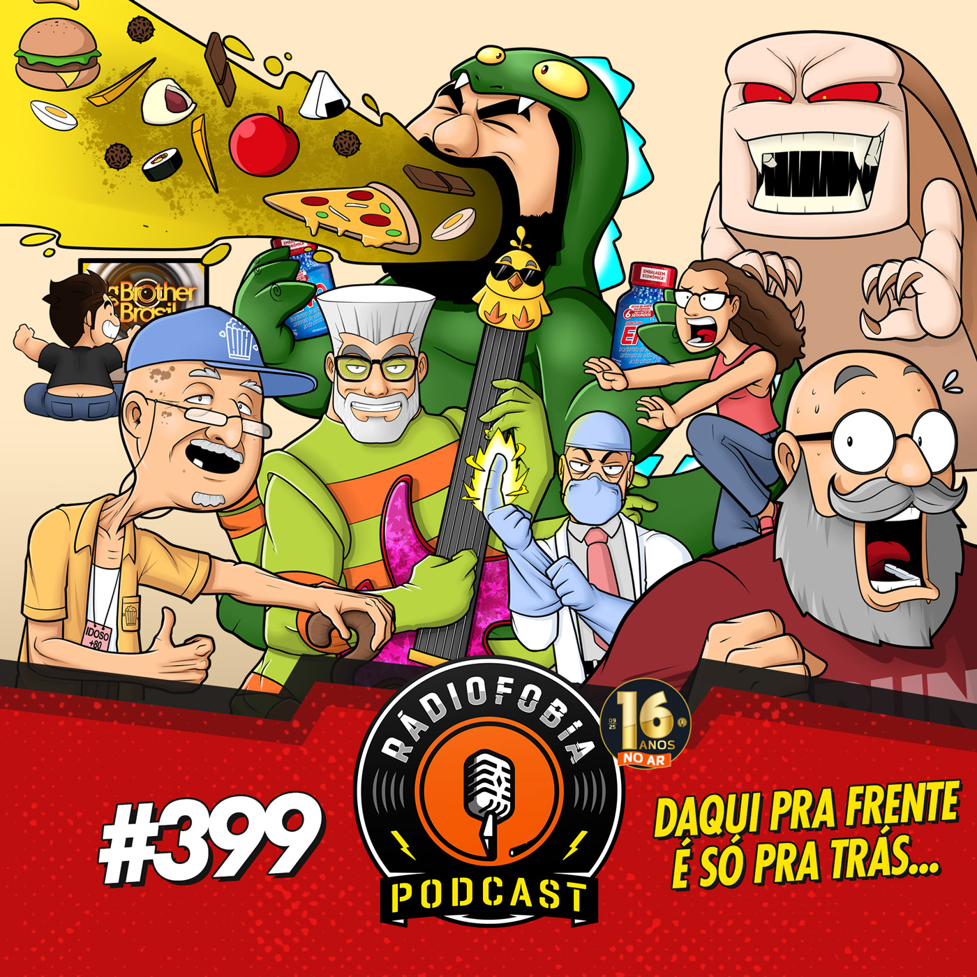 RÁDIOFOBIA 399 - Daqui pra frente é só pra trás...