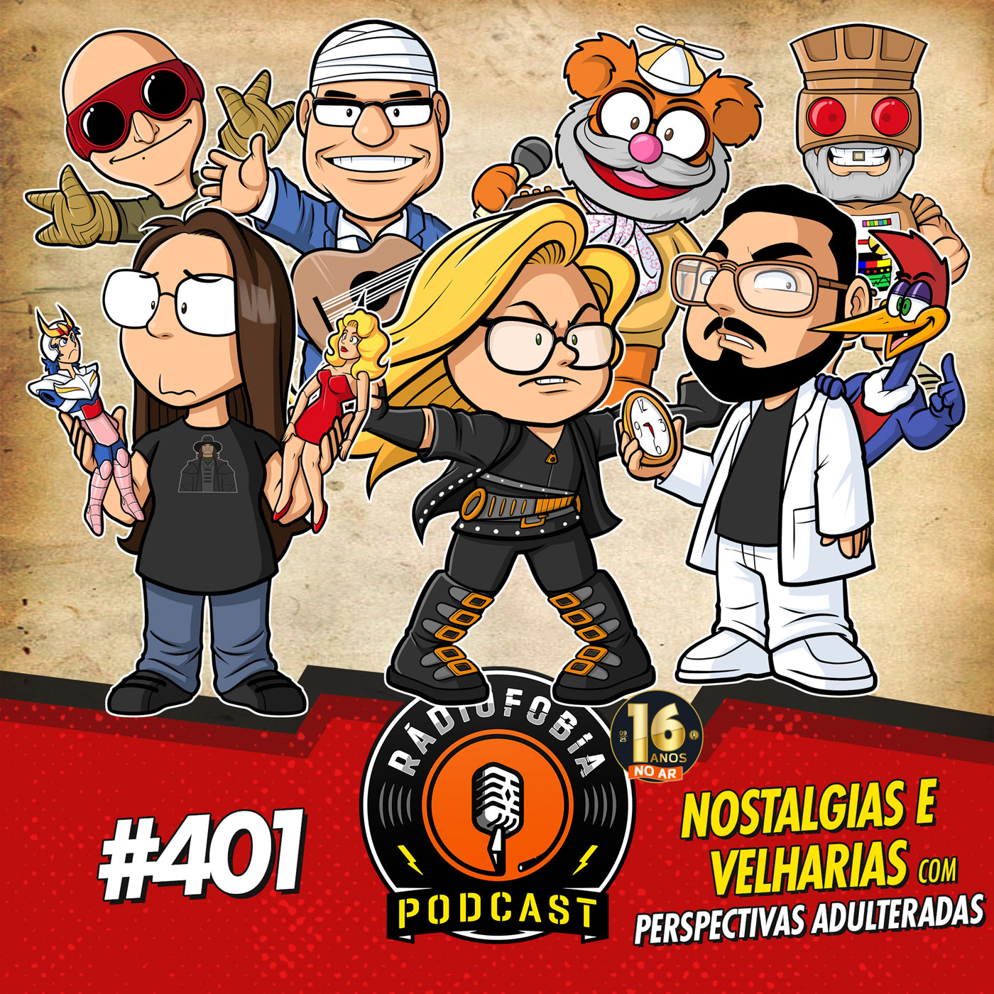 RÁDIOFOBIA 401 - Nostalgias e velharias, com Perspectivas Adulteradas