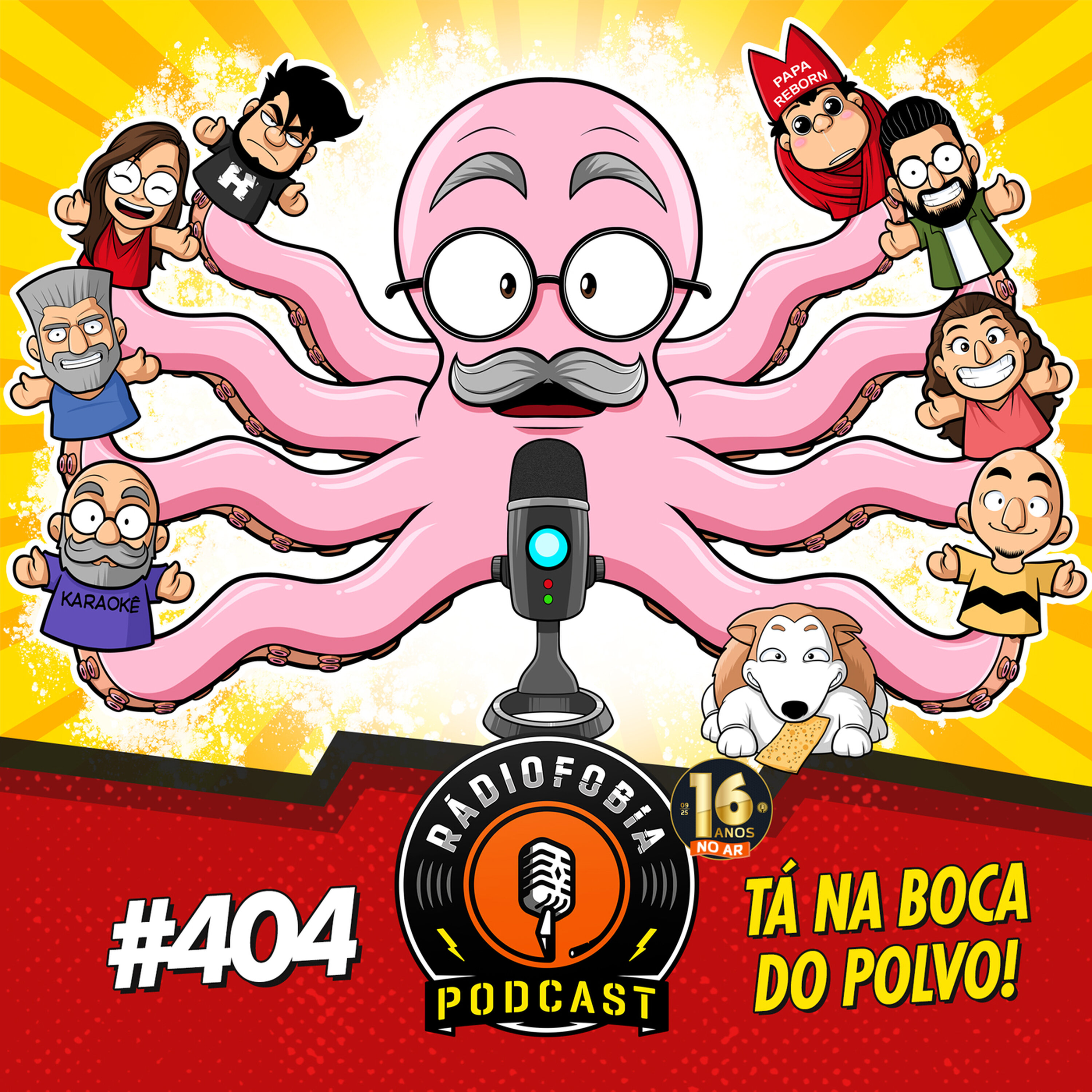 RÁDIOFOBIA 404 - Tá na boca do polvo!
