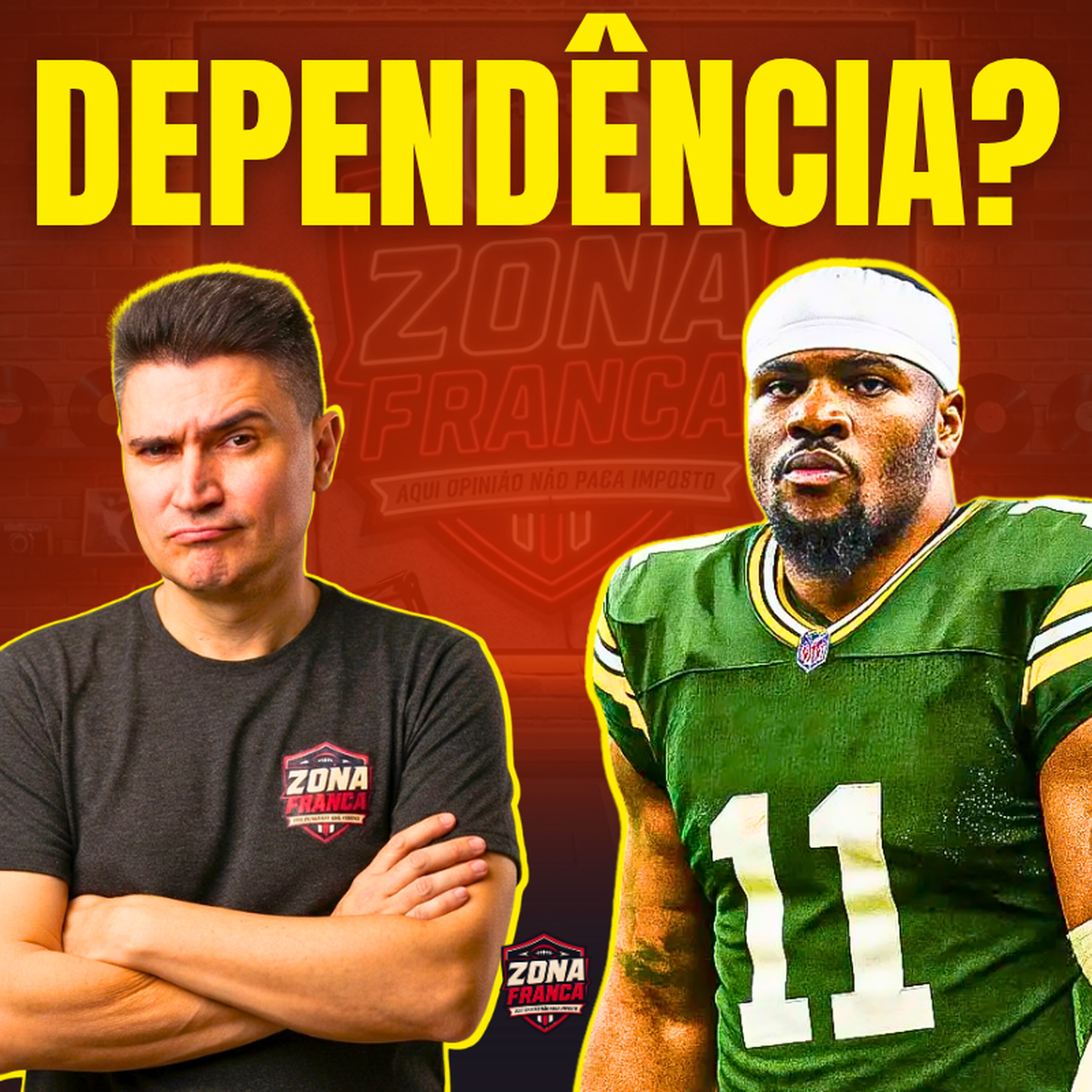 A ausência de PARSONS vai comprometer a temporada dos PACKERS? Zona Franca c/ Deivis Chiodini #3 artwork
