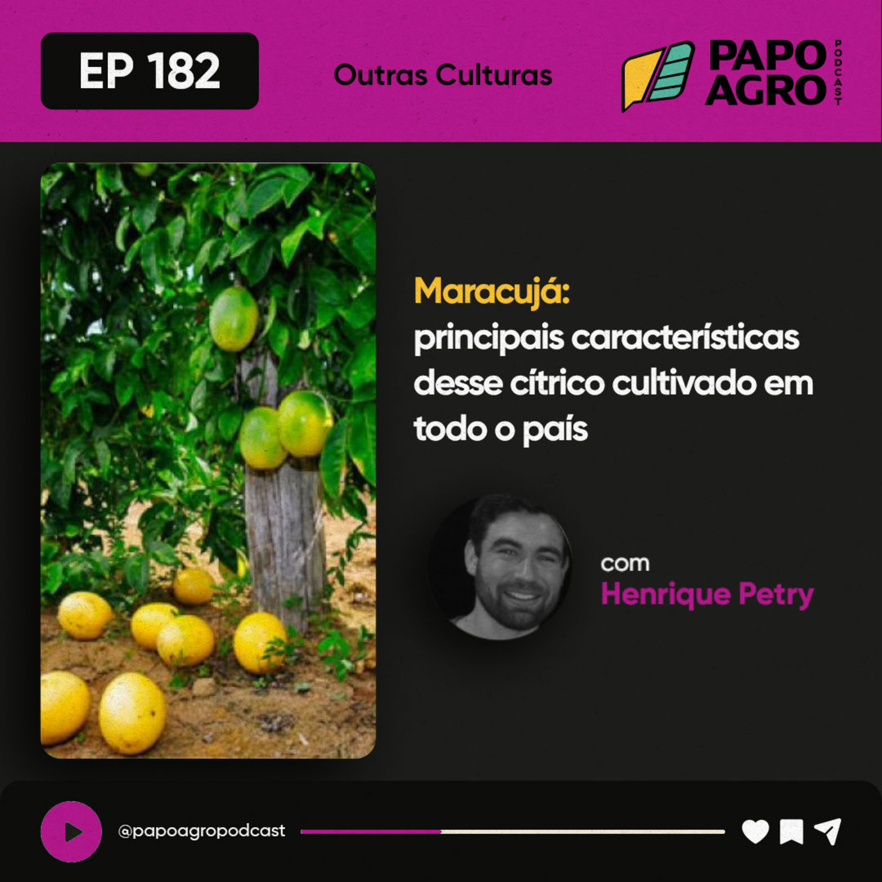 PA182- Outras Culturas: Maracujá