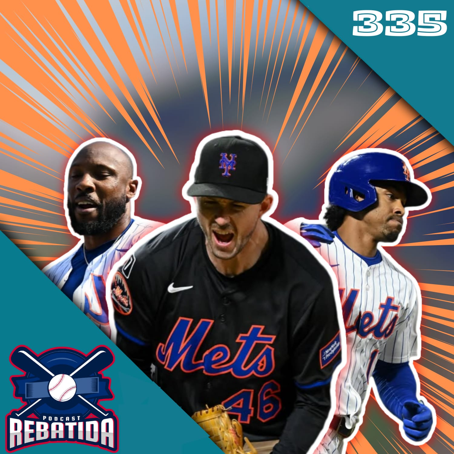 Rebatida 335 - o Super Mets é o nome do baseball de abril