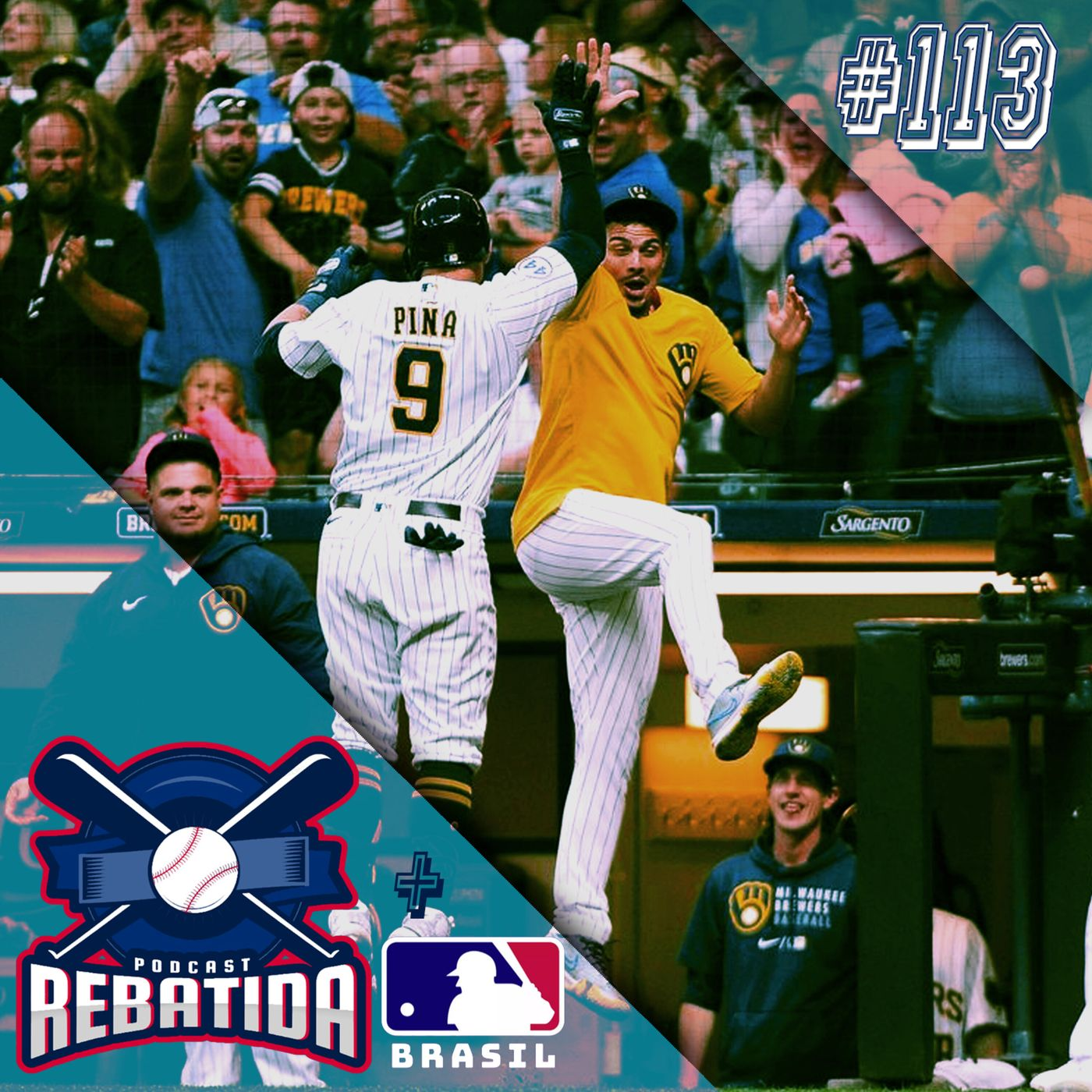 Rebatida Podcast 113 - The Brewers Way of Baseball episode artwork