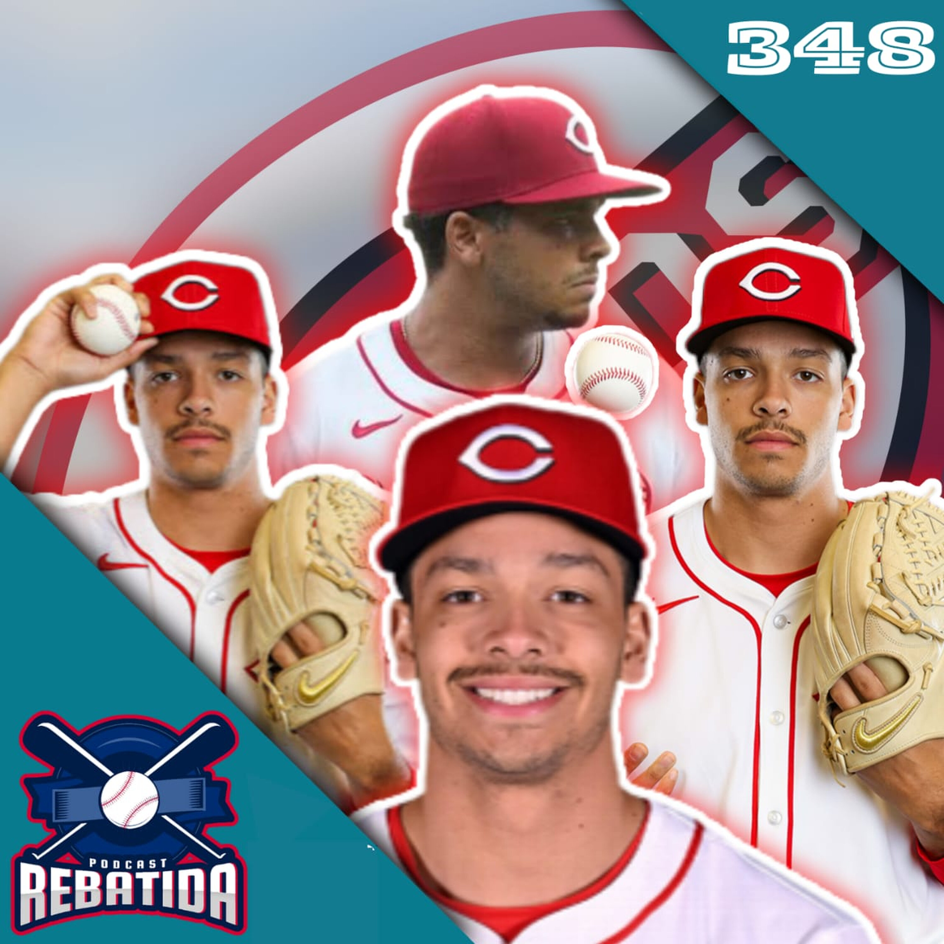 Rebatida Podcast 348 – O Cincinnati Reds tem rotação sólida, sim, senhor!