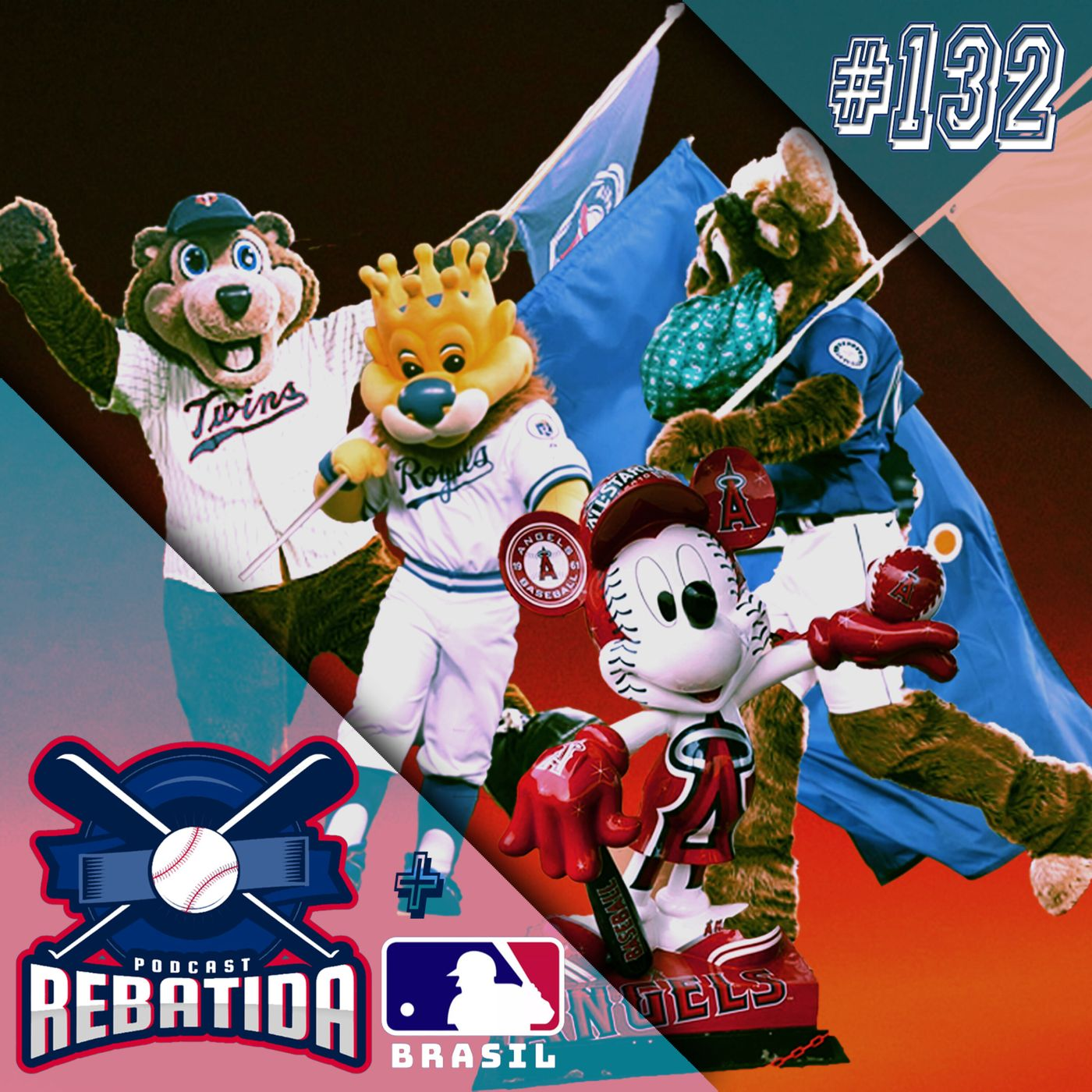 Rebatida Podcast 132 - O Jogo da Minha Vida vol6 - Angels, Mariners, Royals, Twins episode artwork