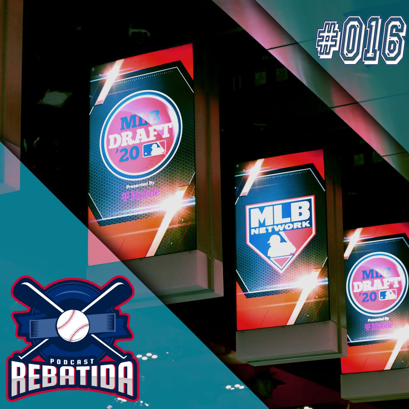Rebatida Podcast 016 – Escolhas tardias no Draft MLB episode artwork