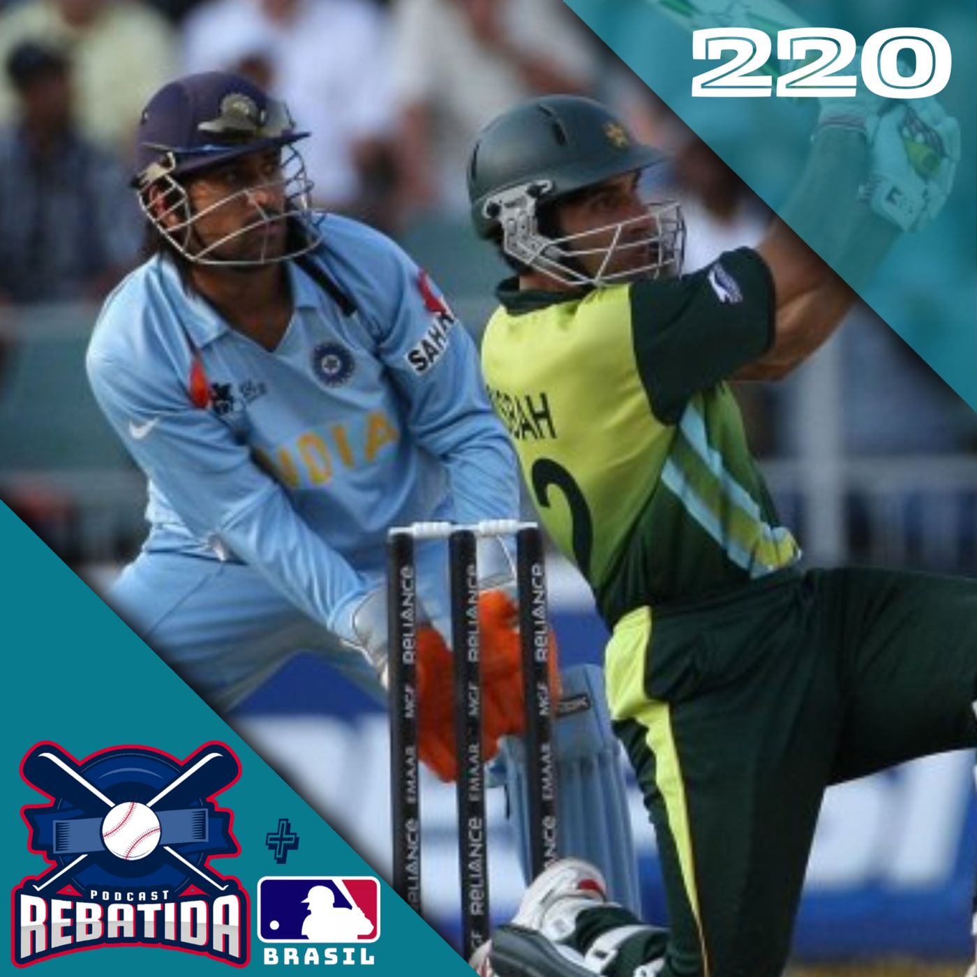 Rebatida Podcast 220 - Cricket e Baseball e suas semelhanças episode artwork