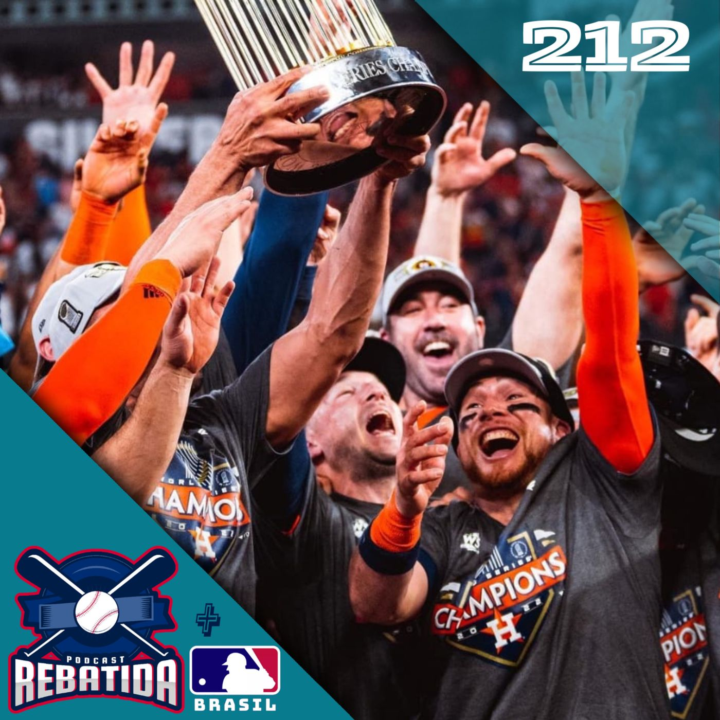 Rebatida Podcast 212 - O Houston Astros é campeão da World Series! episode artwork