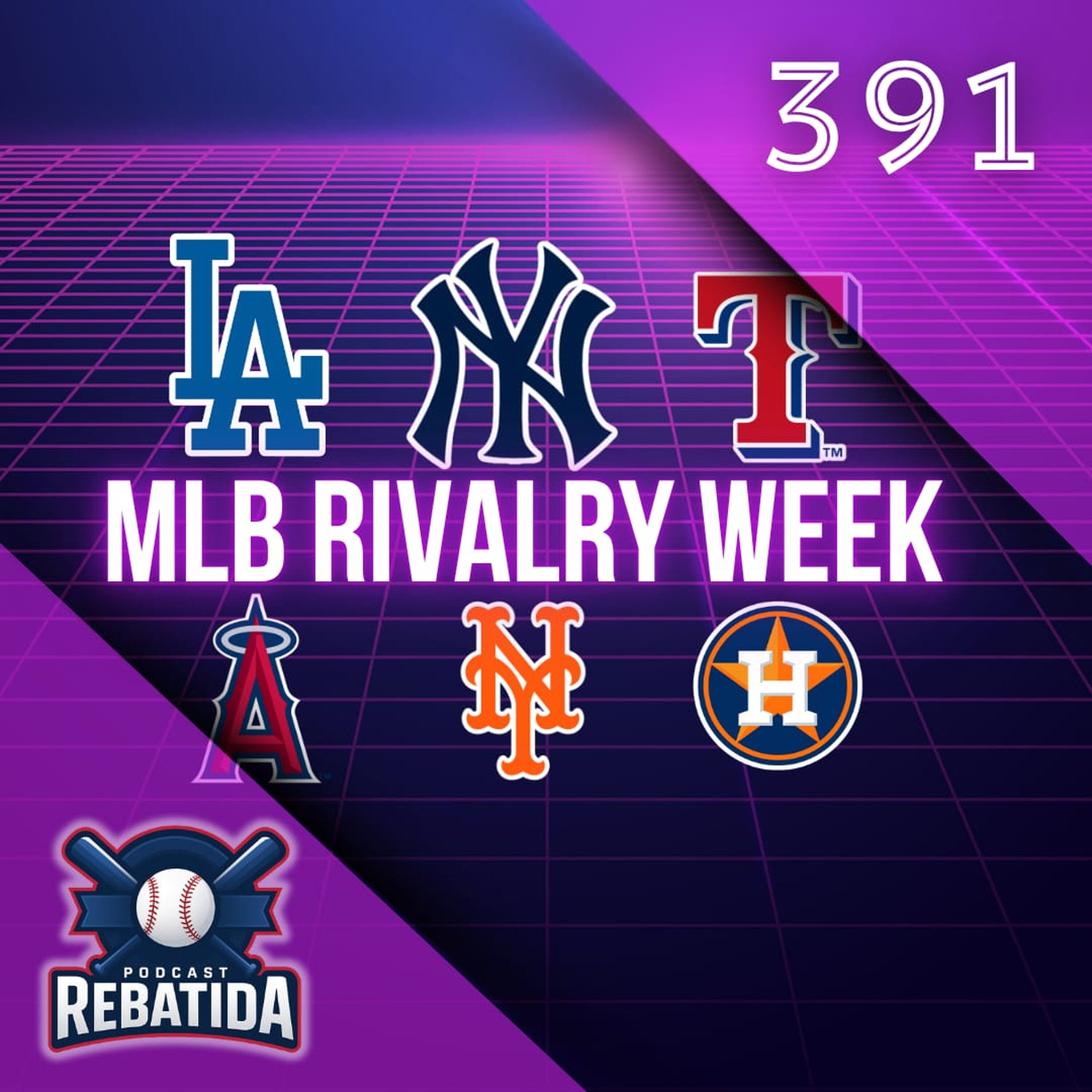 Rebatida Podcast 391 – As maiores rivalidades do Baseball Interligas? A MLB tentou, mas... episode artwork