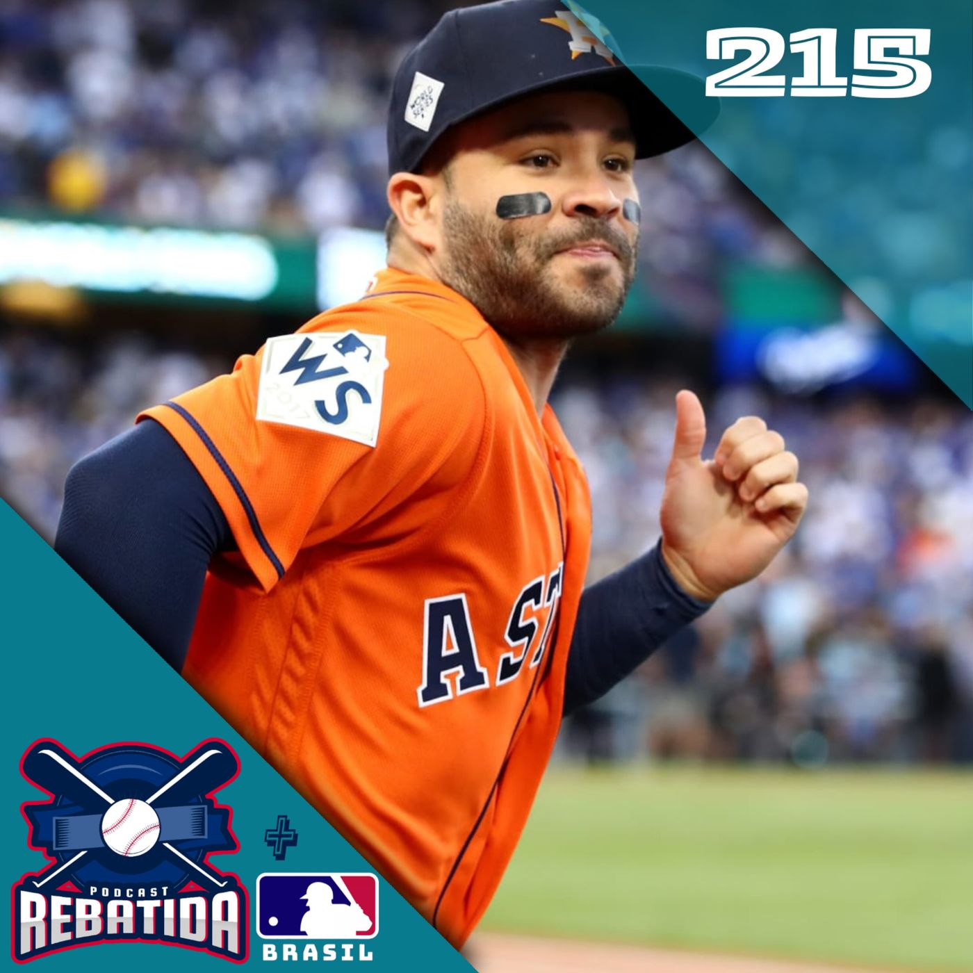 Rebatida Podcast 215 - Vamos falar de Houston Astros! episode artwork