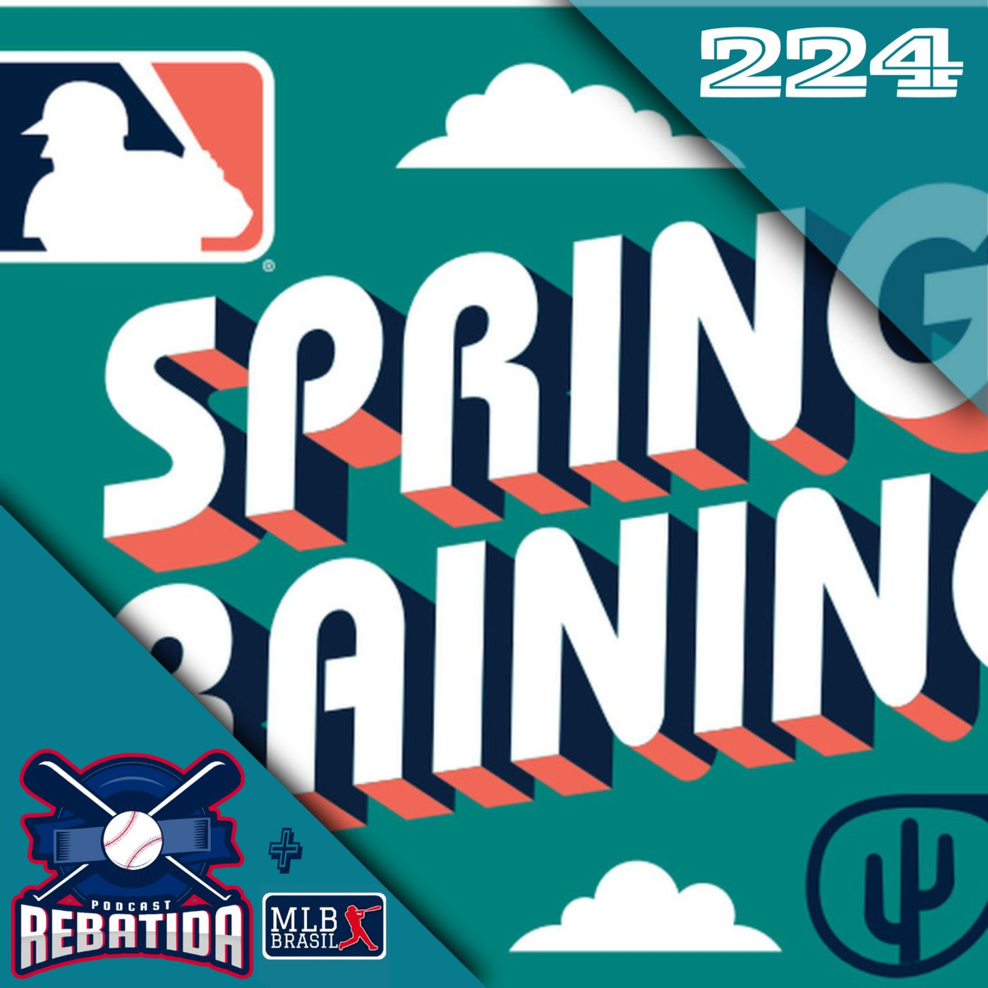 Rebatida Podcast 224 – SPRING TRAINING COMEÇOU (E AS NOVAS REGRAS TAMBÉM) episode artwork