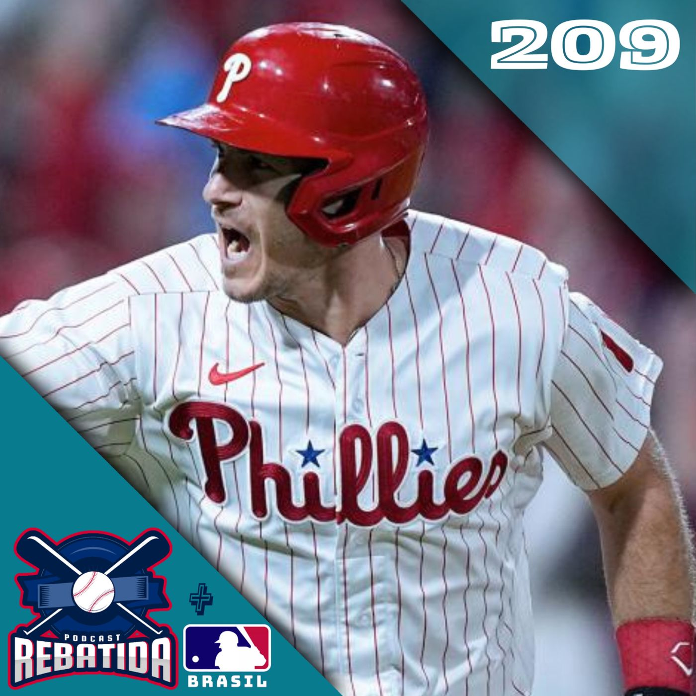 Rebatida Podcast 209 - Bryce Harper e World Series episode artwork