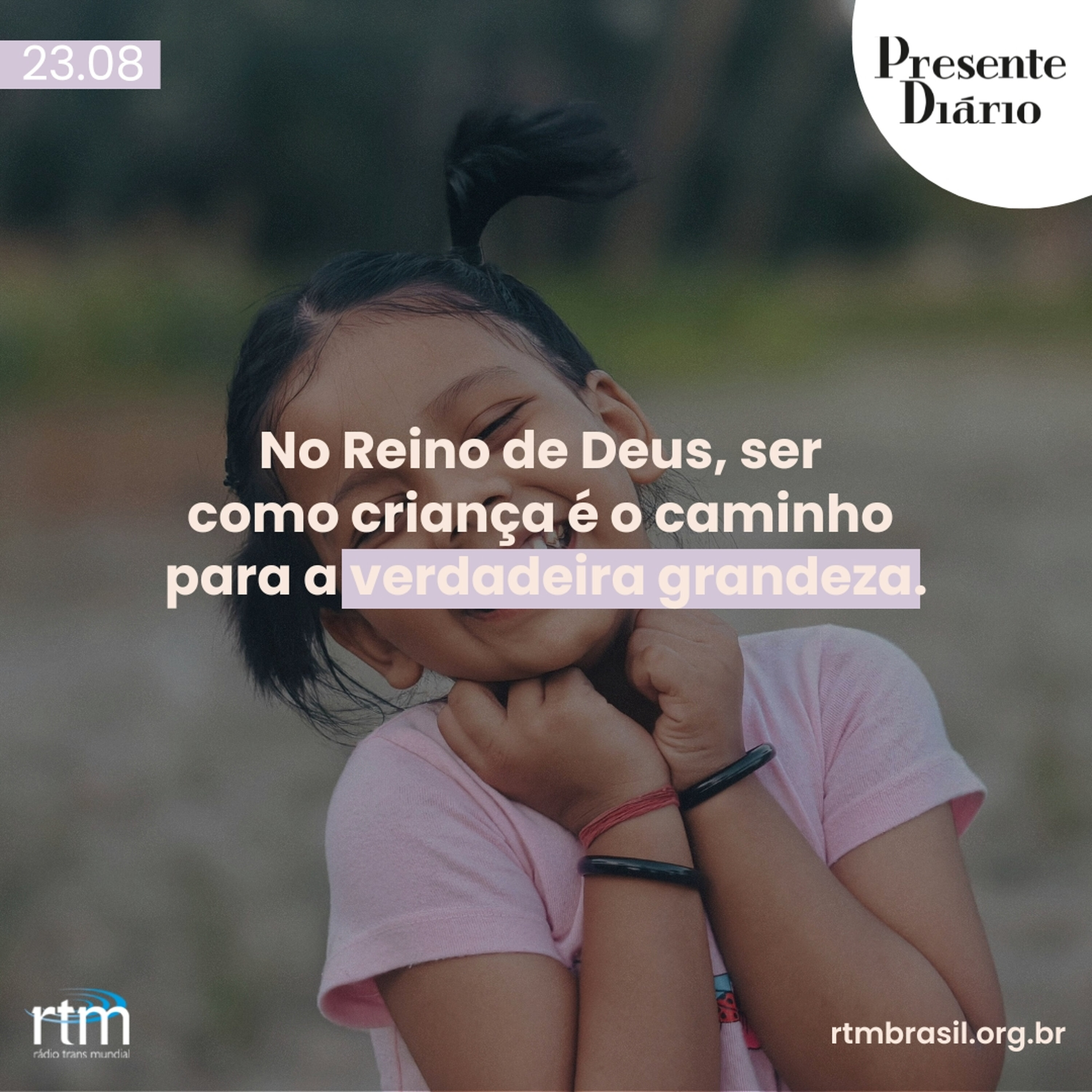 Como criança