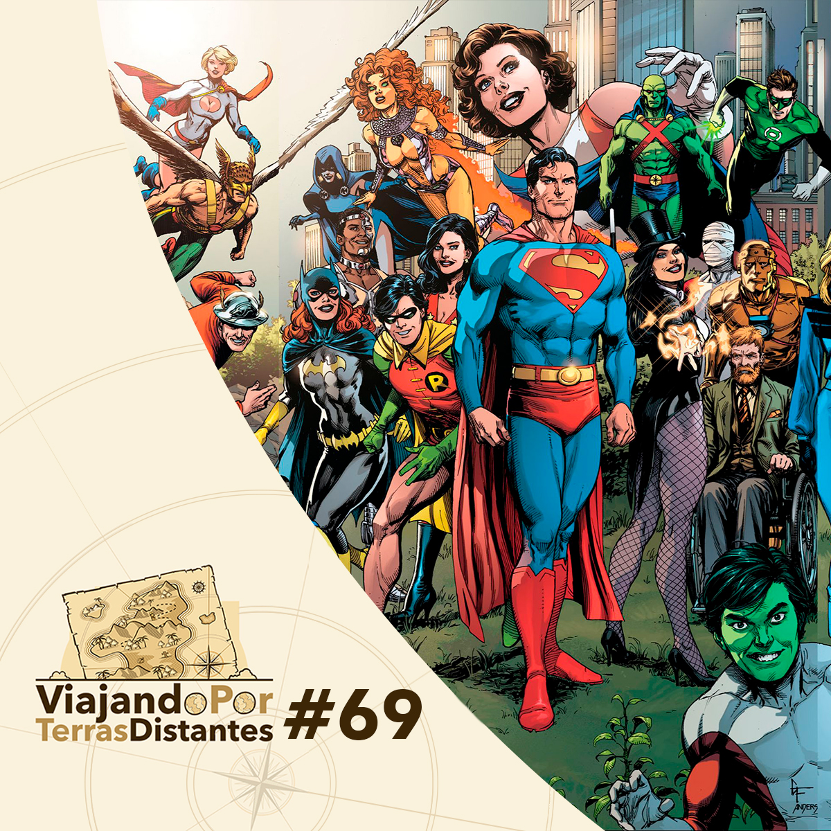 #69 - As Crises no infinito Multiverso da DC