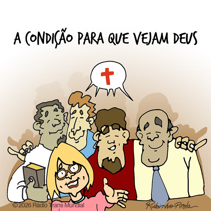 A condição para que vejam Deus