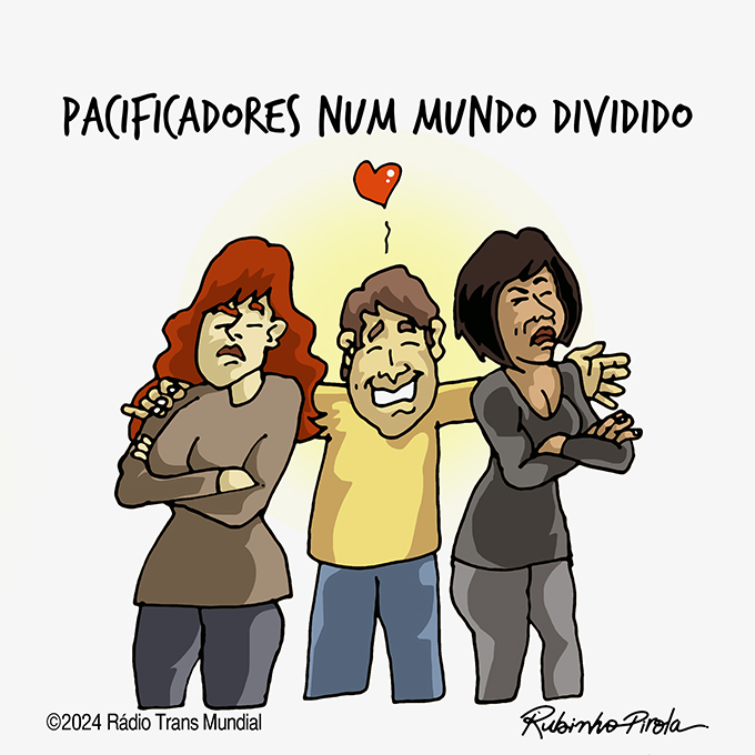 Pacificadores num mundo dividido 