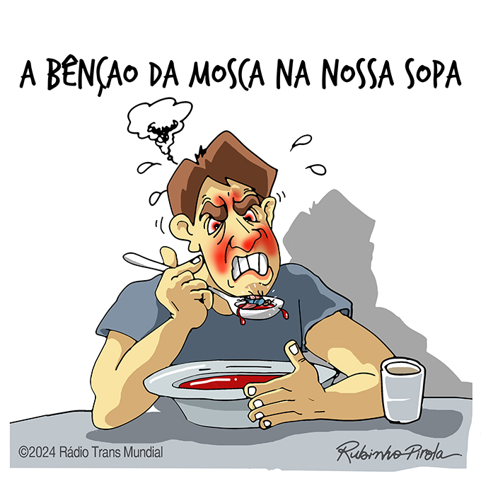 A bênção da mosca na nossa sopa