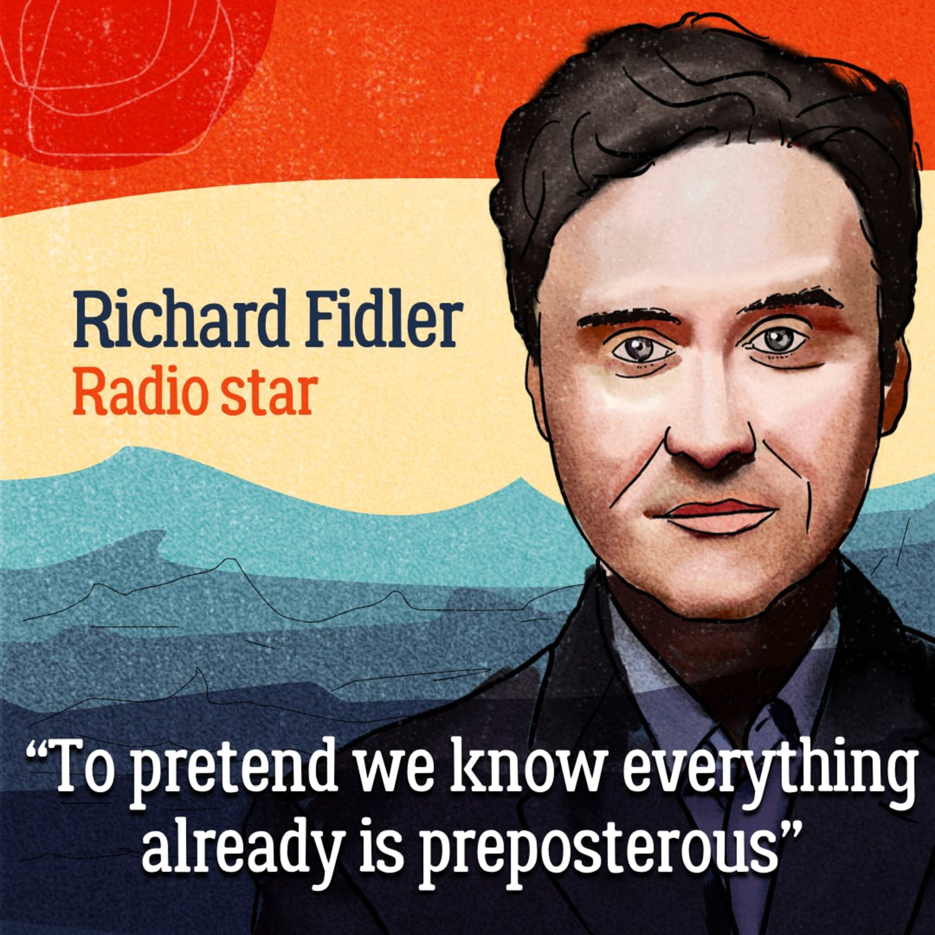 Going nuclear – King of the airwaves Richard Fidler on lightning strikes and falling for history