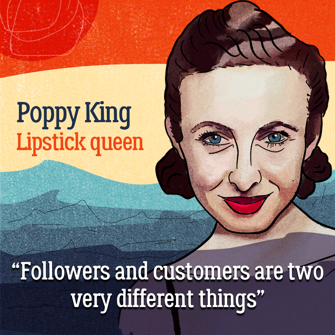 Lips are sealed - Poppy King reveals she's back to conquer Australia