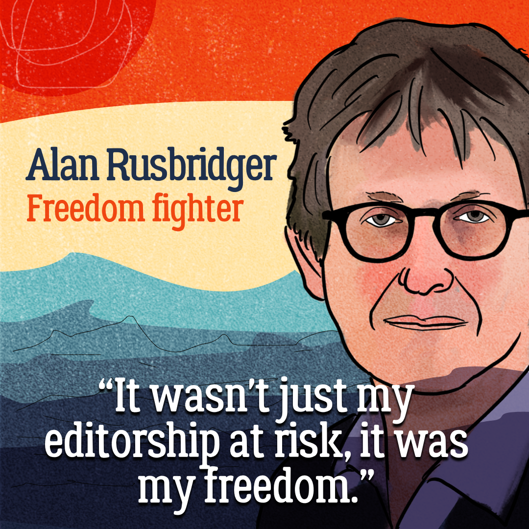 Alan Rusbridger on spies, spooks, and the Assange saga