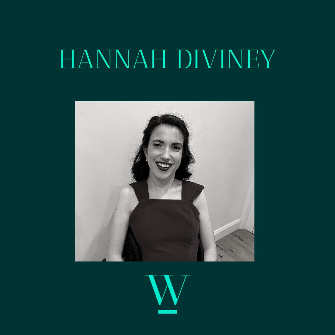 HANNAH DIVINEY. WORDS MATTER.