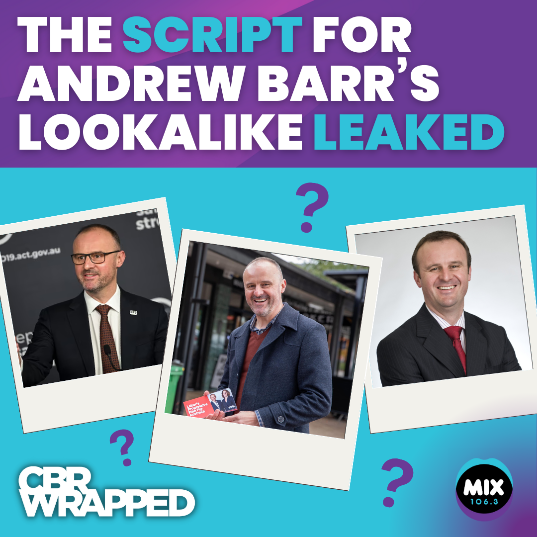 The Script for Andrew Barr’s Lookalike Stunt Double LEAKED episode artwork