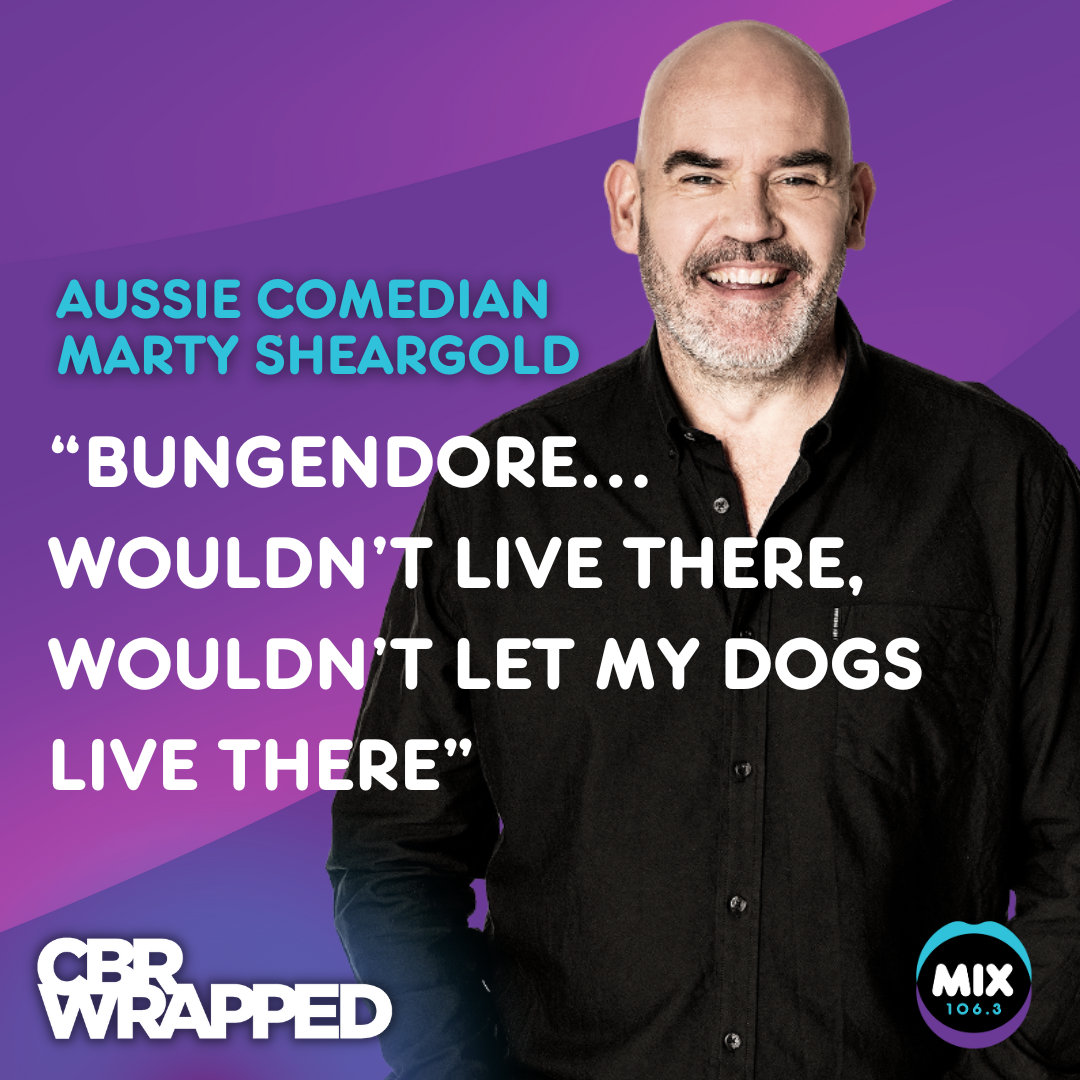 Aussie Comedian Marty Sheargold: "Bungendore... Wouldn't let my dogs live there" episode artwork