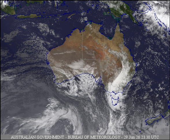Darren Kerwin- Weather June 30 Christie Johnson from the BOM episode artwork