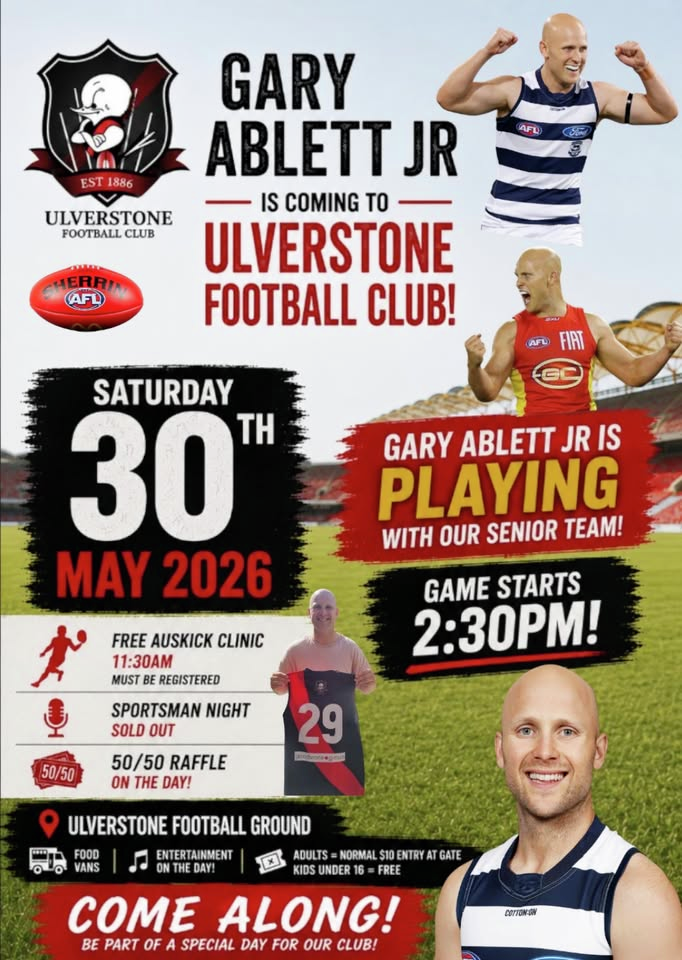 Darren Kerwin- Ulverstone Footy President Scott Pearce on Gary Ablett episode artwork