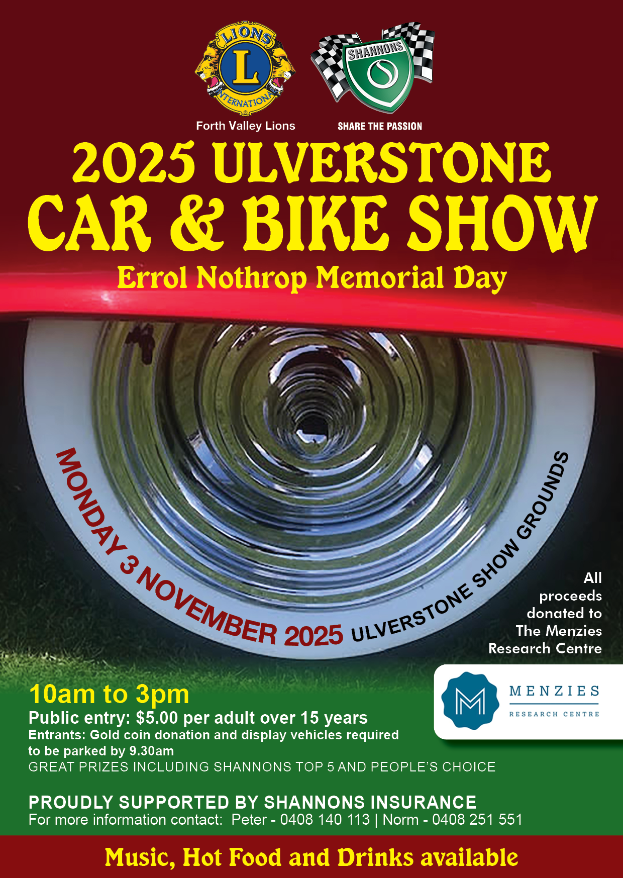 Darren Kerwin- Forth Valley Lions Car and Bike Show episode artwork