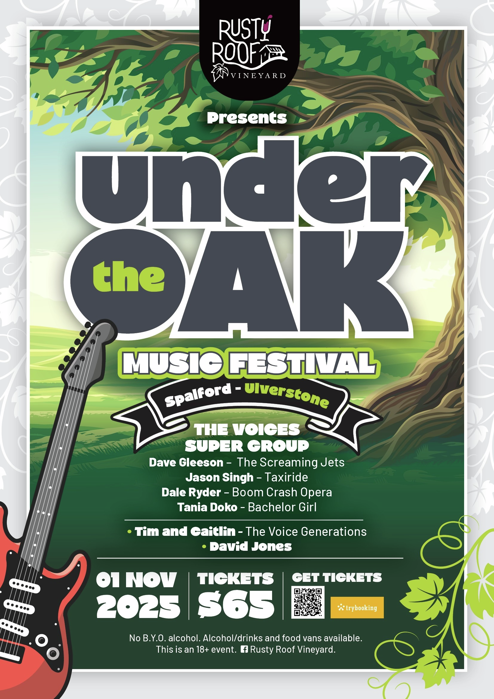 Darren Kerwin- Jason Singh Under the Oak Festival episode artwork
