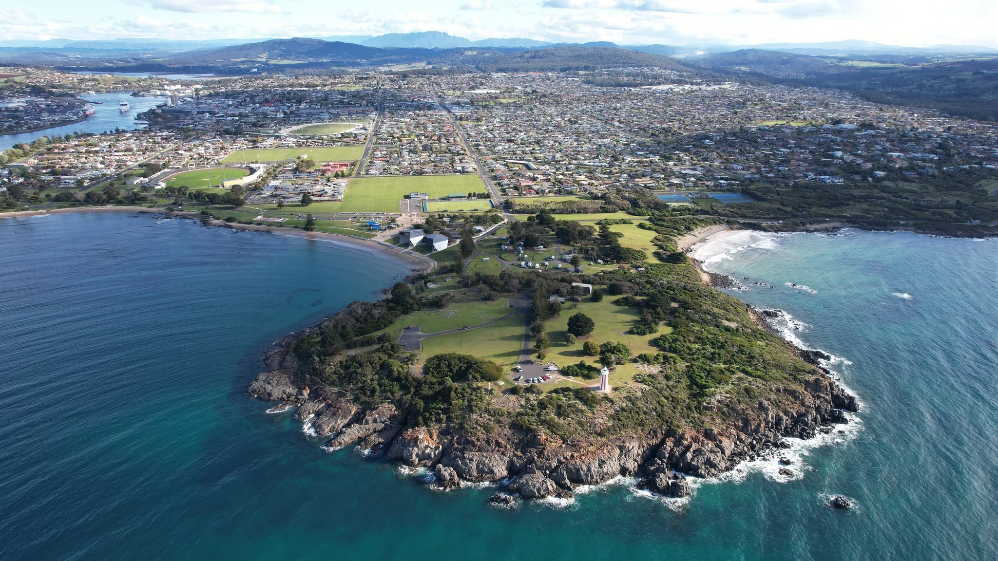 Darren Kerwin- Ali Jarman on Devonport Top Tourist Town episode artwork