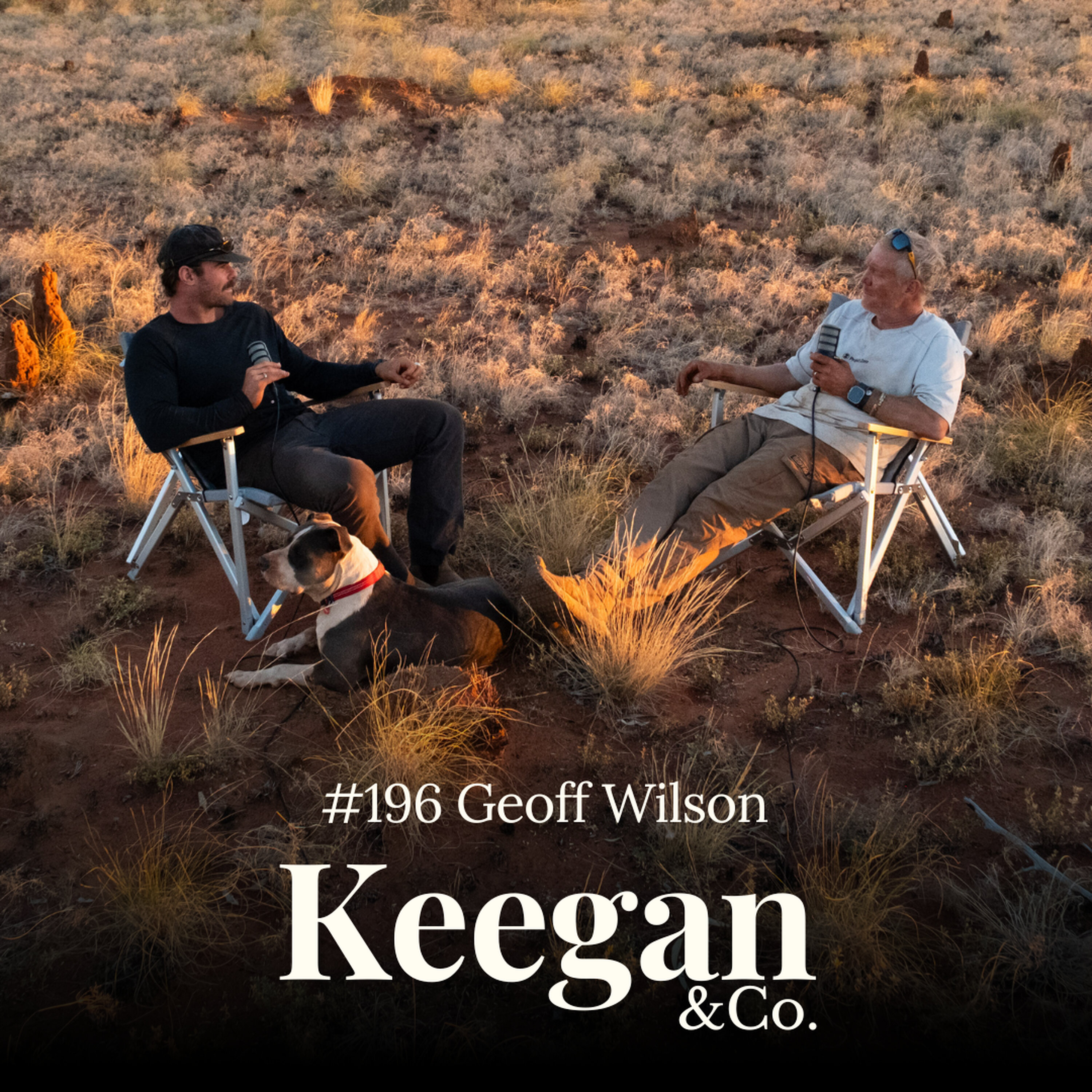 #196 Geoff Wilson: 1800km Across the Desert by Wind & Why Hard Times Make Good People episode artwork