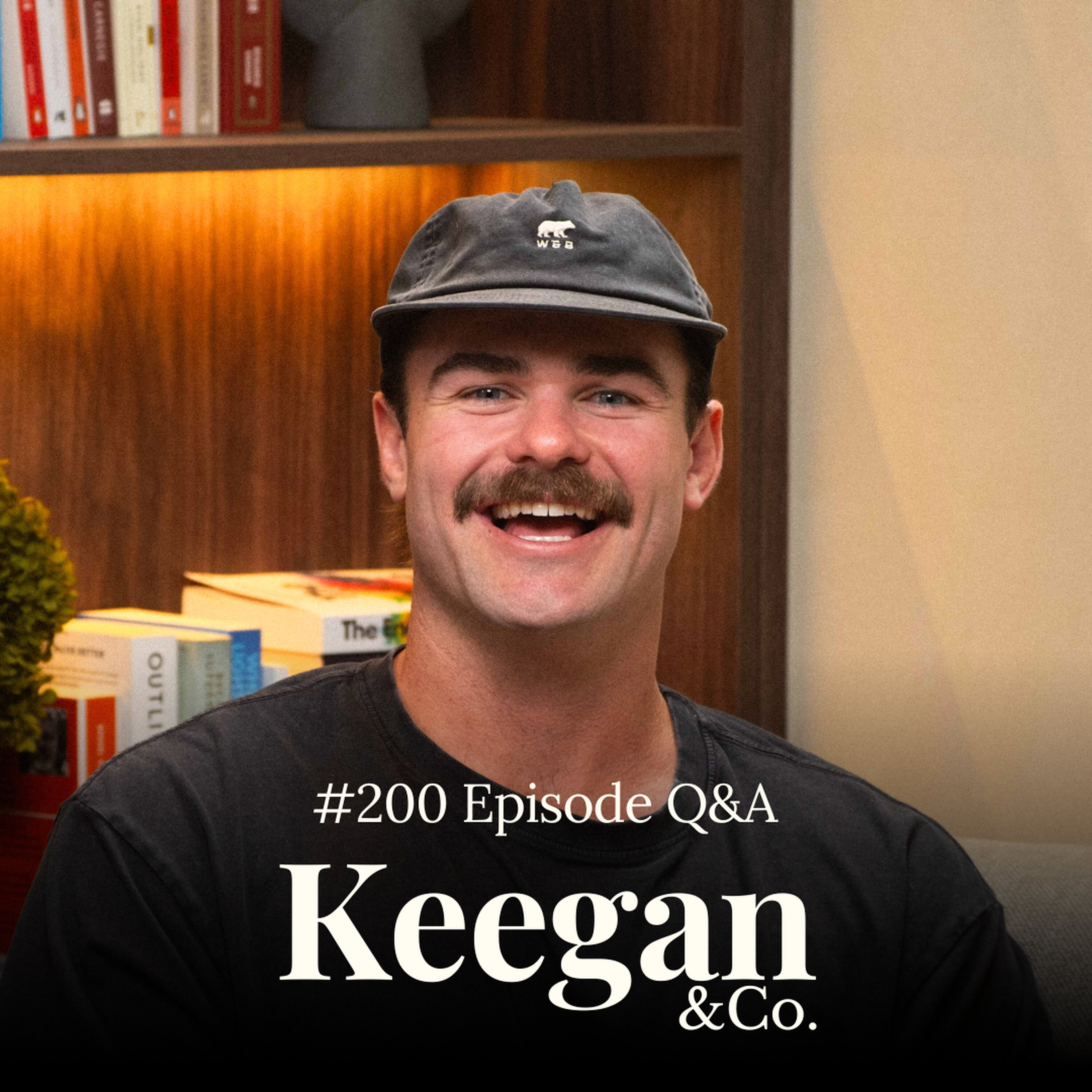 200 Episode Q&A: What Motivates Me? Dream Guest? "It's Okay to Not Have It All Figured Out" episode artwork