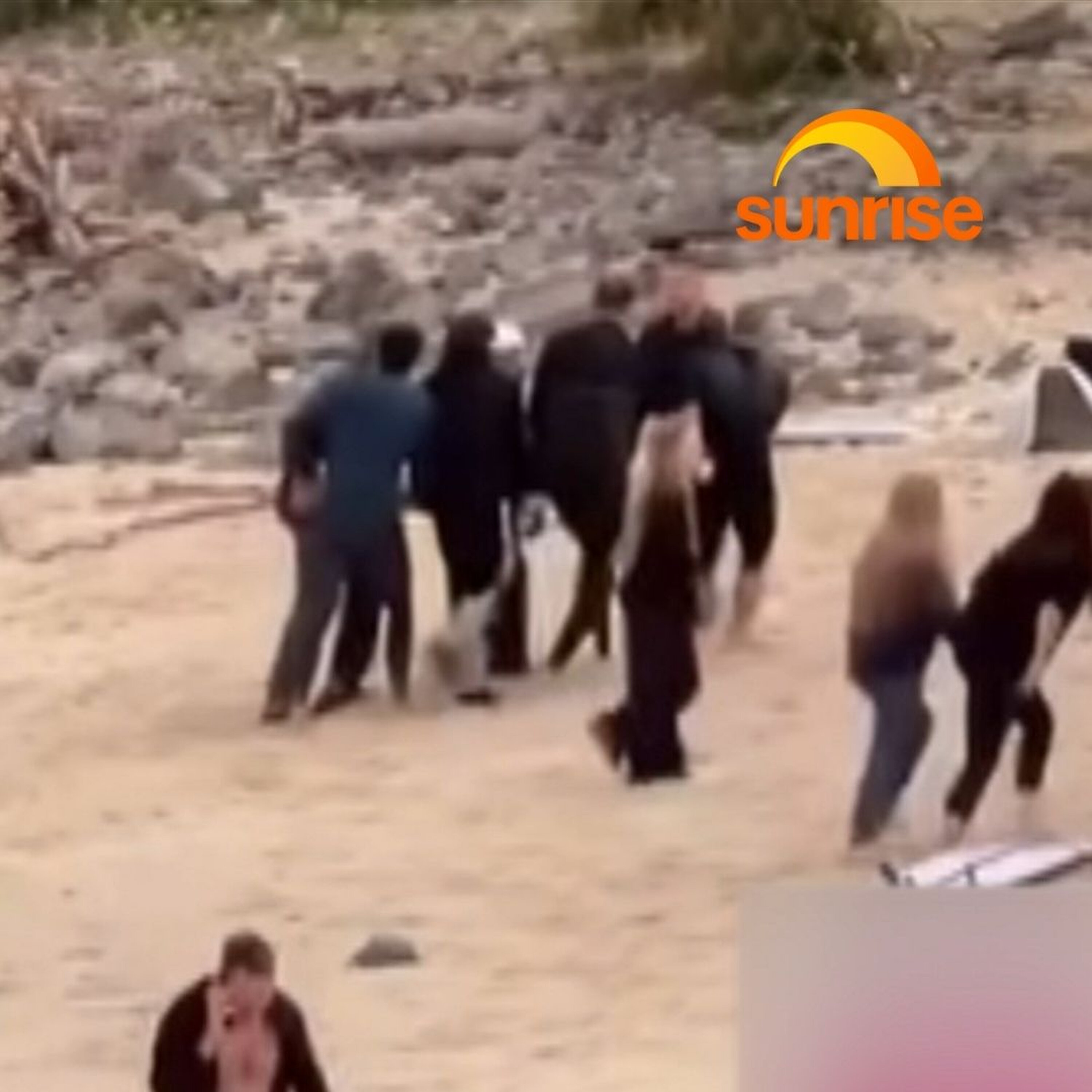 NSW Ambulance officer on shark attack at popular beach