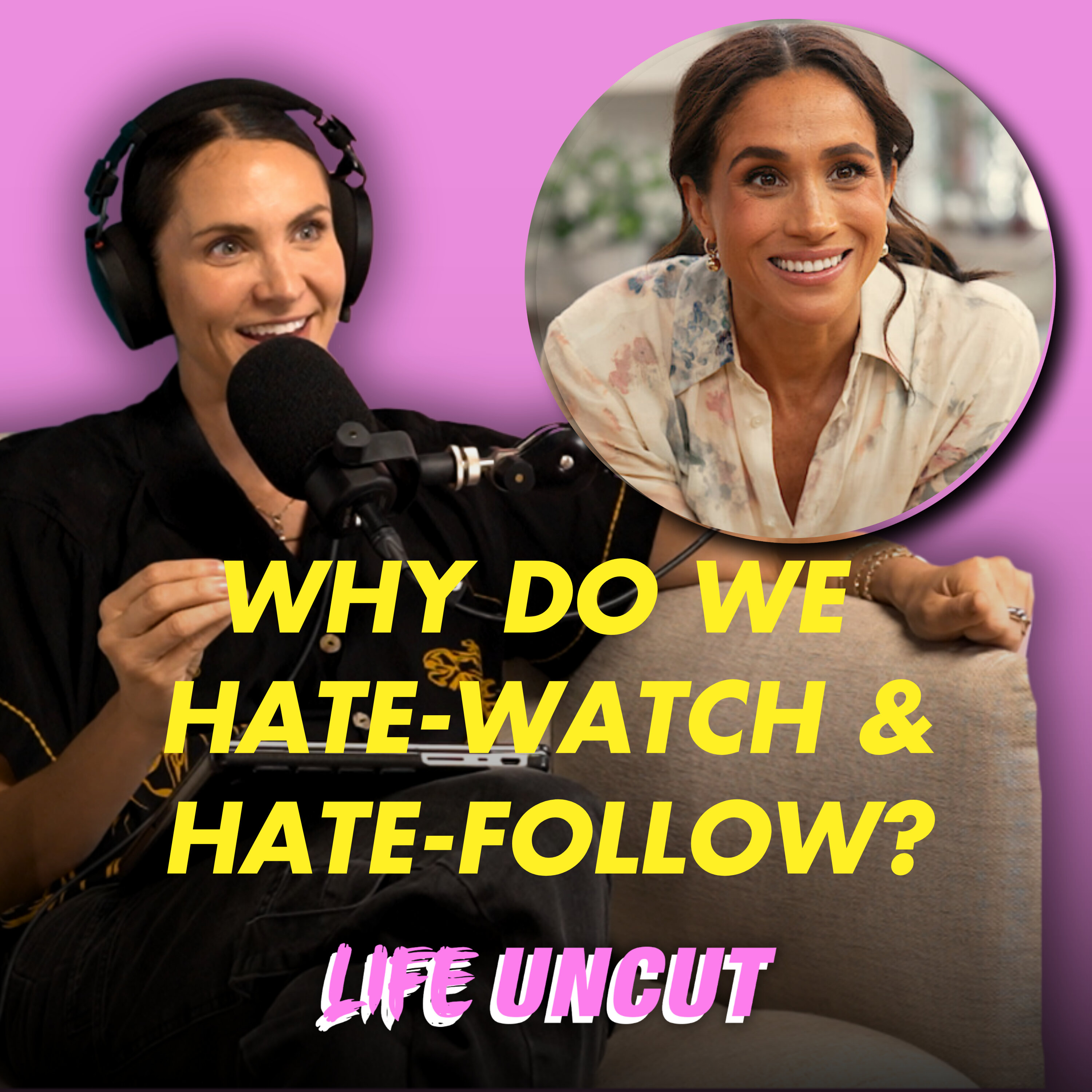 Are we all hate watching Meghan, With Love? And the rules around bachelor parties. Episode cover