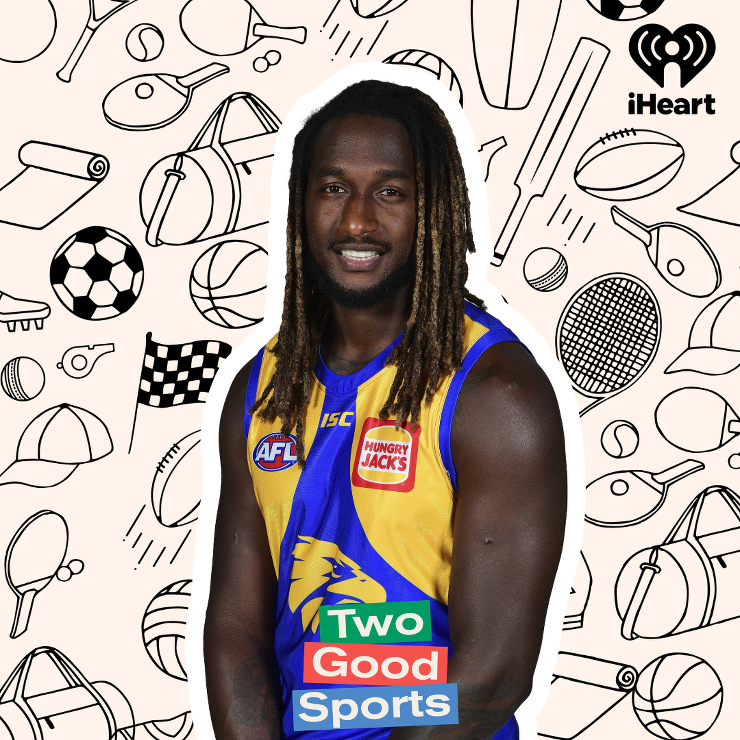 AFL icon Nic Naitanui on Harley Reid and Ben Cousins, the Perth fishbowl and life after footy episode artwork