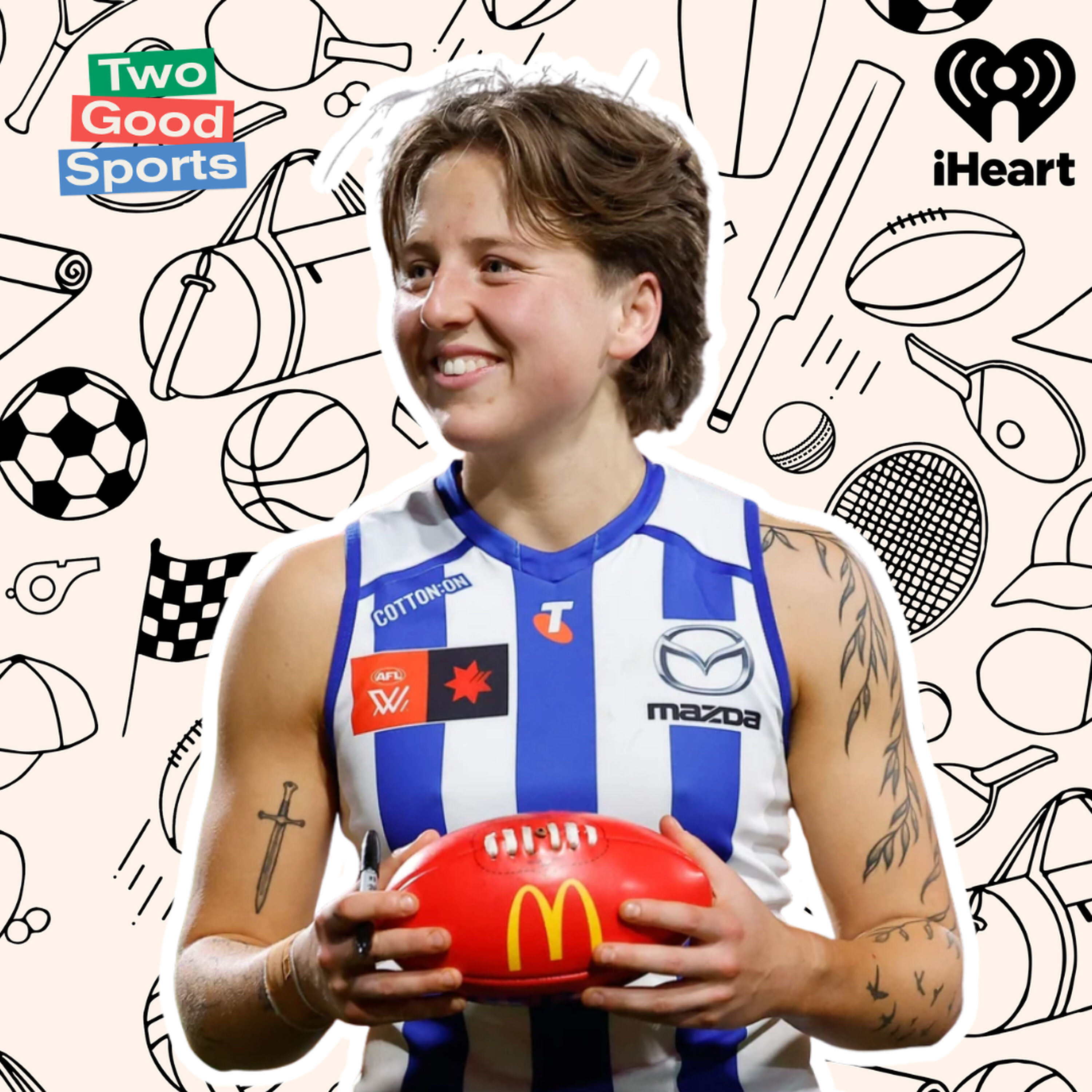 How to go two years undefeated: 2x AFLW Premiership winner Tess Craven on tattoos, mentality and when the league will turn pro