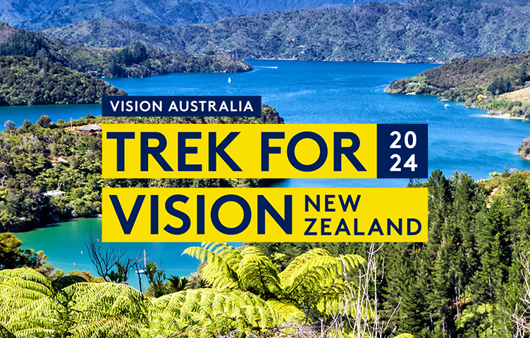 Vision Australia CEO Ron Hooton on 'Trek for Vision NZ' hiking fundraiser.