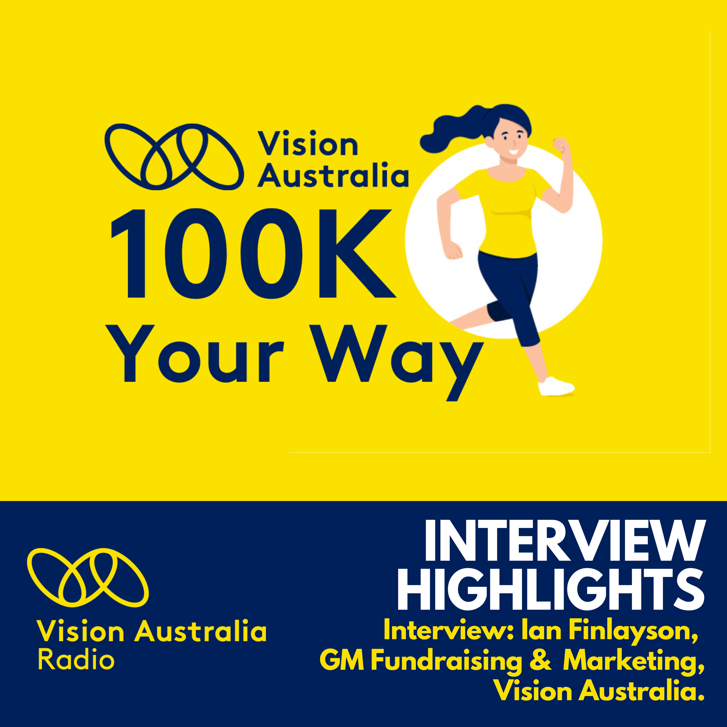 Studio 1: Ian Finlayson, GM Fundraising and Marketing, Vision Australia. 