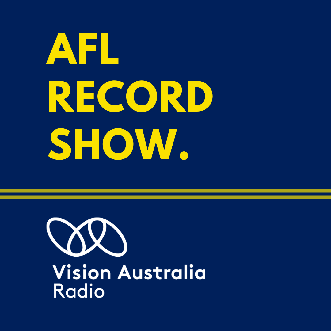 Readings from this week's AFL Record (Finals Round 3)