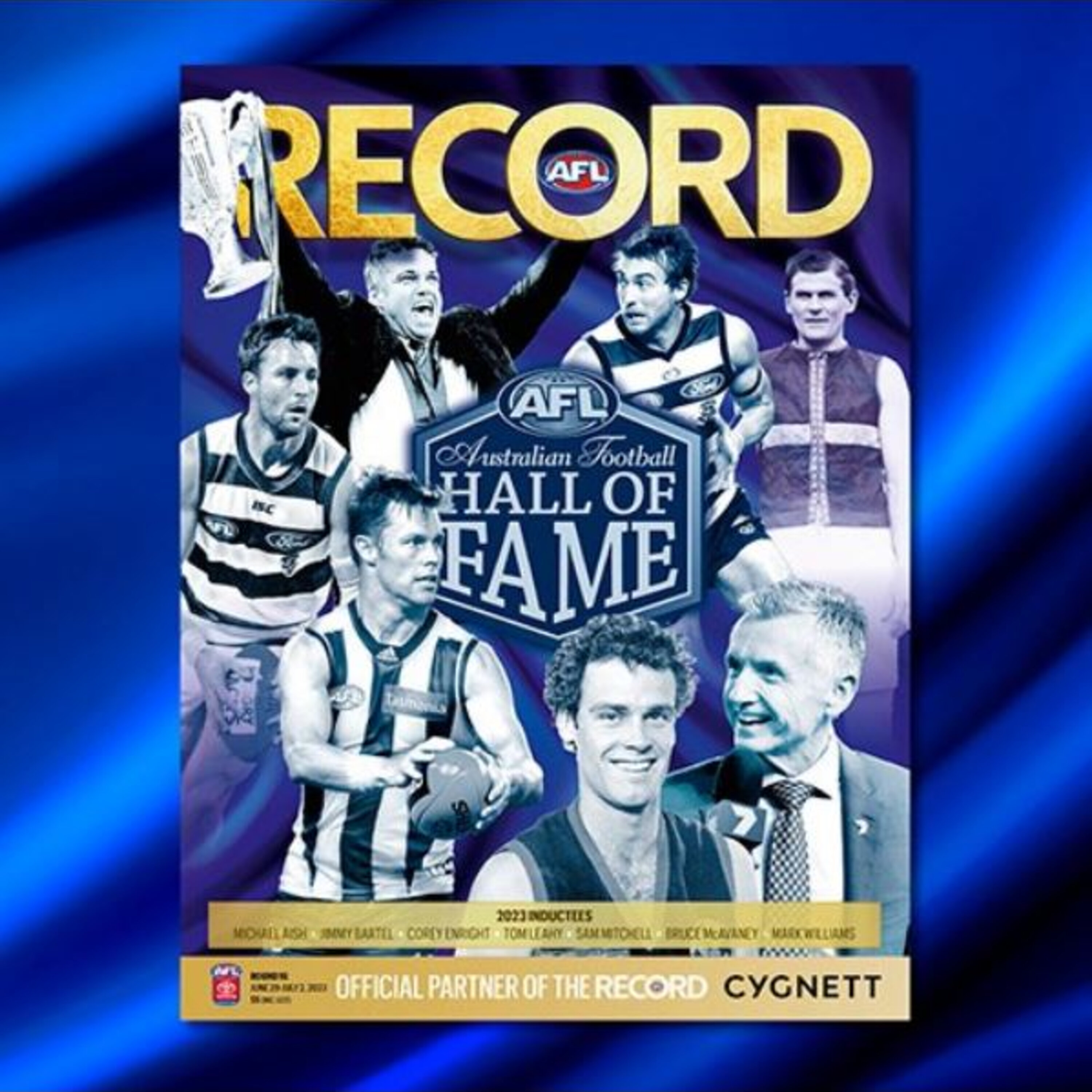 Readings from this week's AFL Record (Round 16) episode artwork