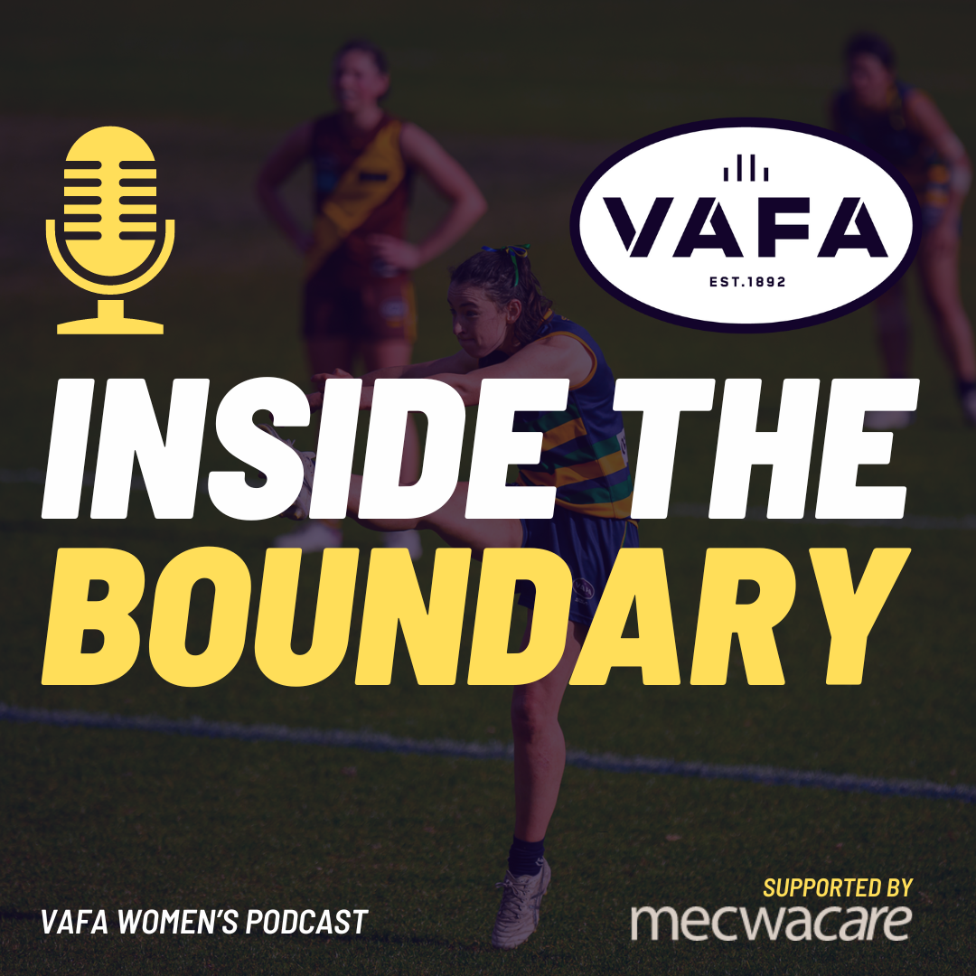 Inside the Boundary - Ep.9 with Kate McCarthy (AFLW & Caulfield Grammarians)