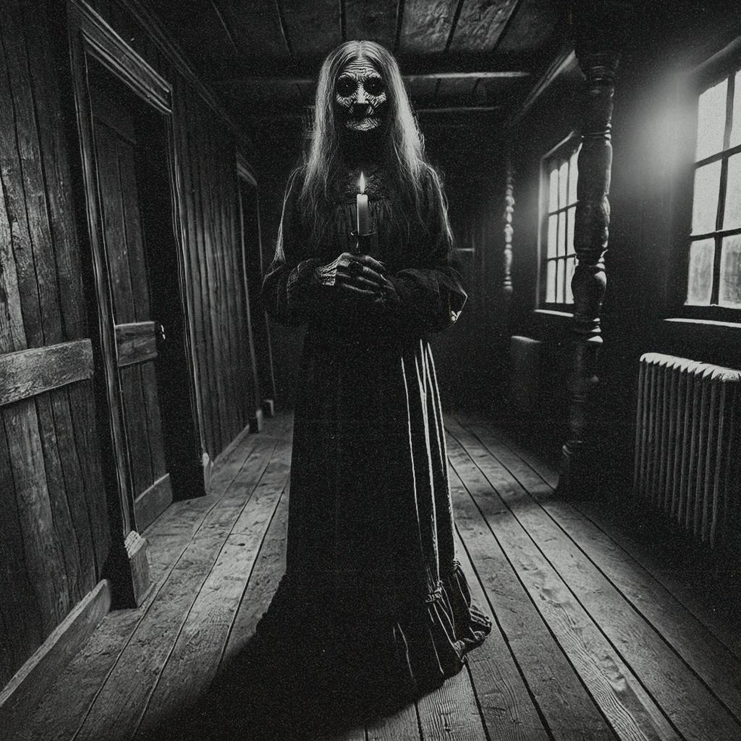 Hay tres brujas en la casa de enfrente (historias de terror)