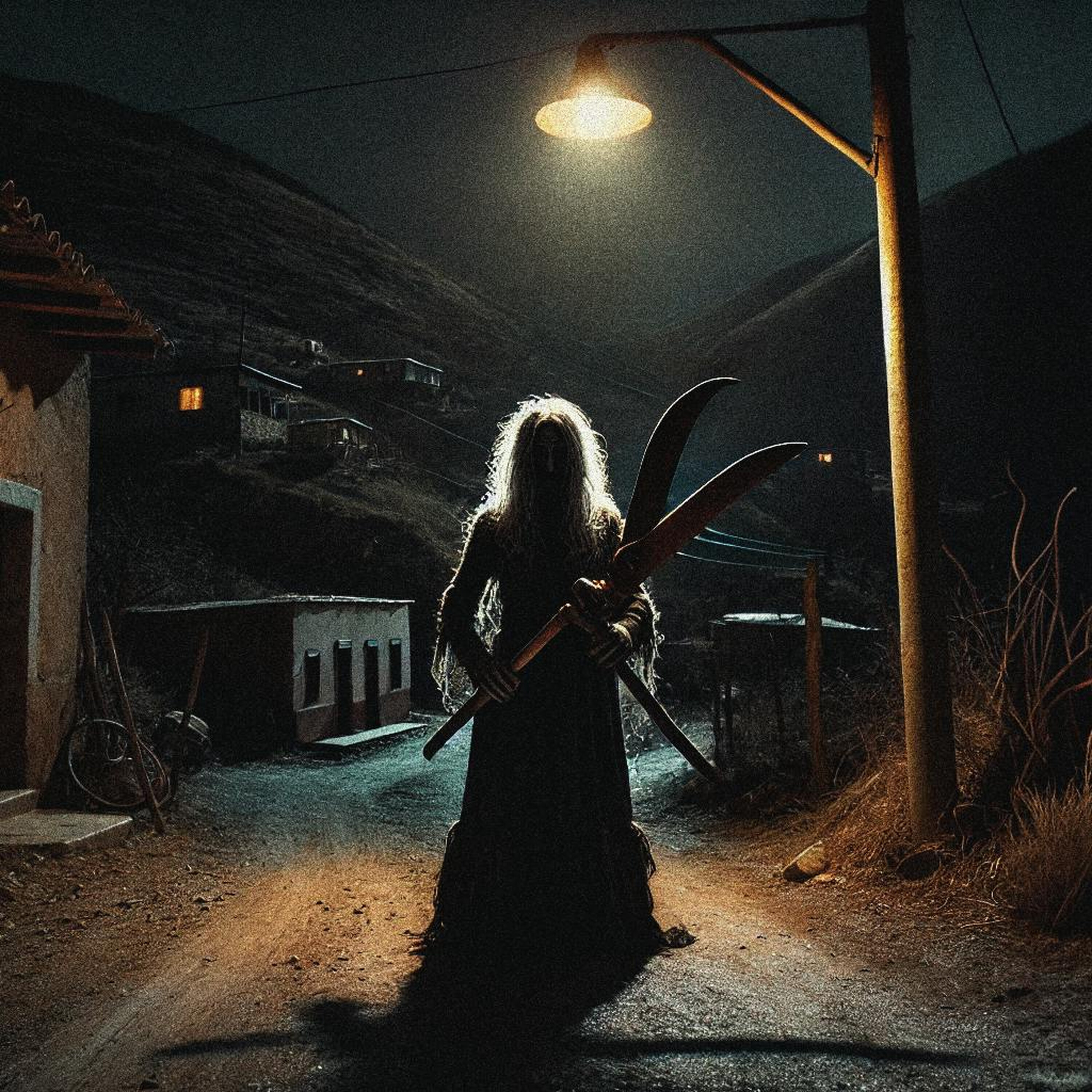 Cuidado con la Bruja de las Tijeras (historias de terror)