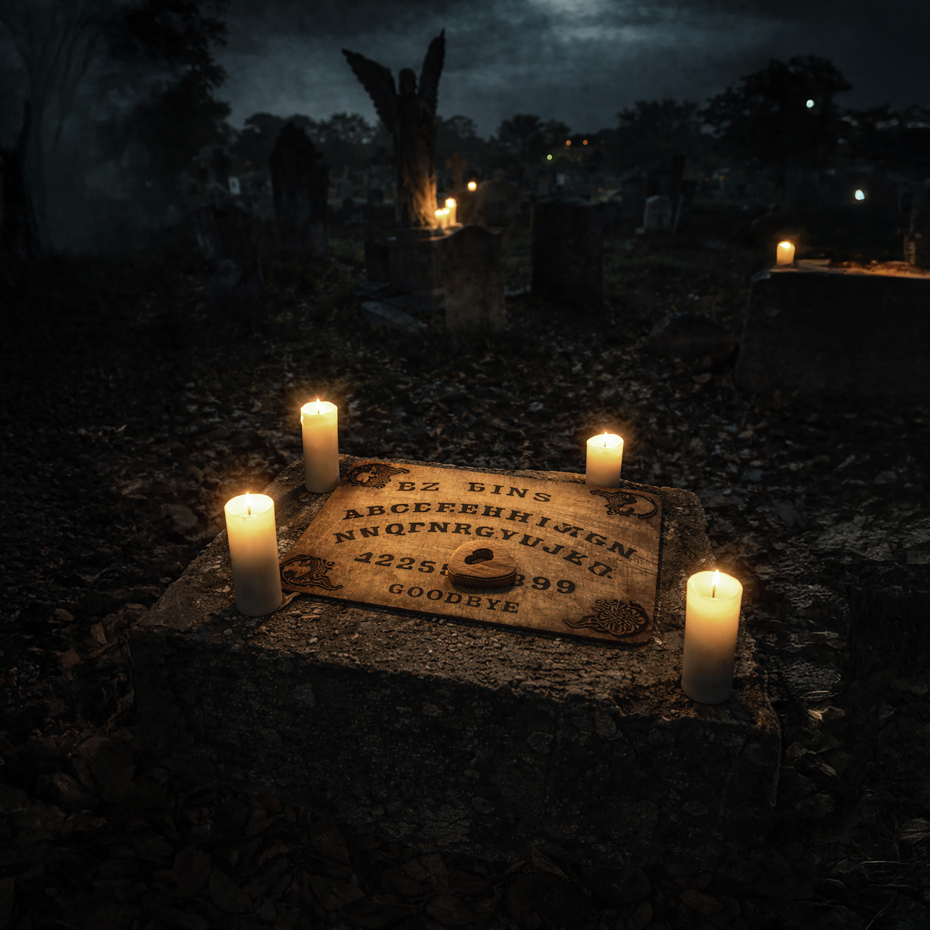 We played Ouija in a Cemetery (December of Terror)