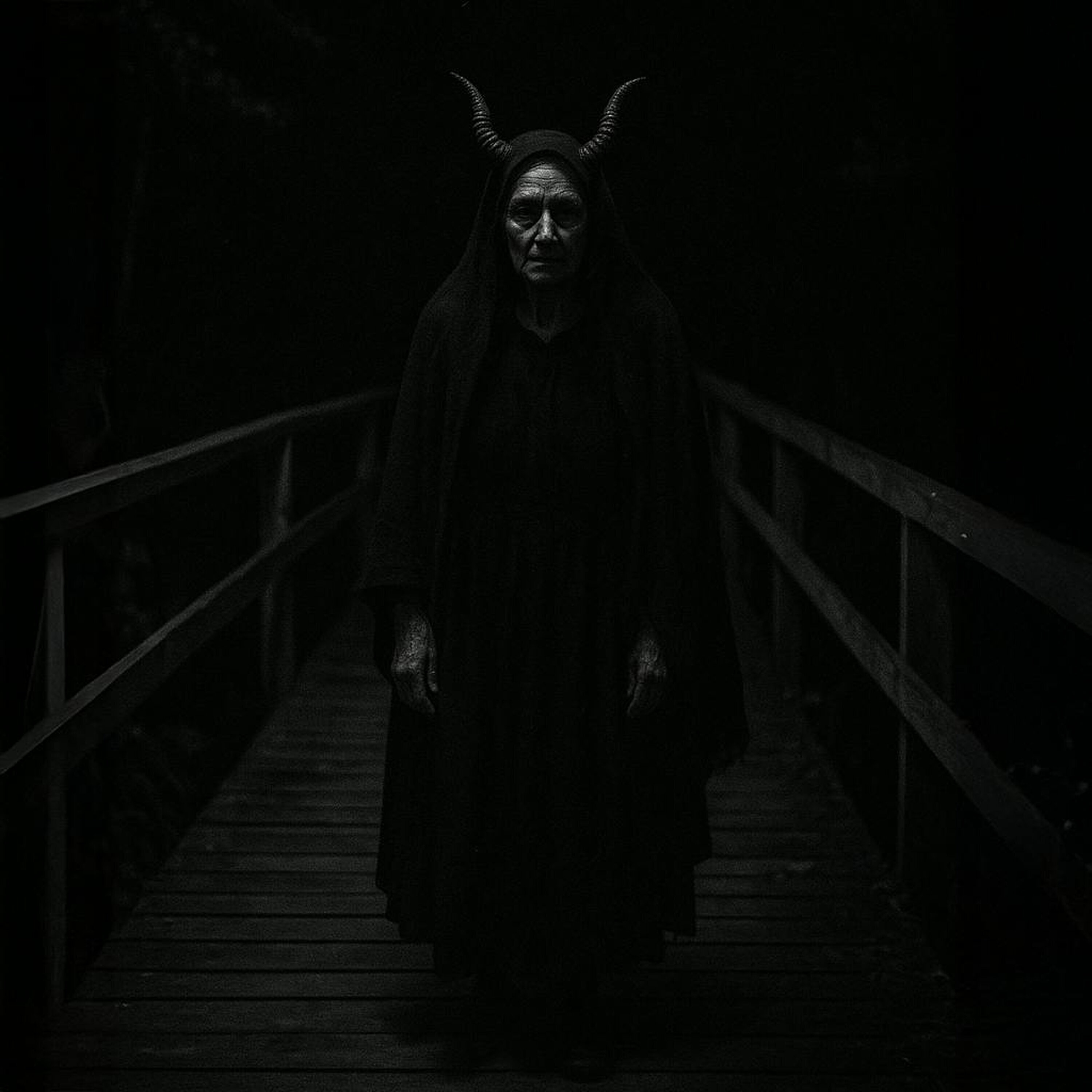 The macabre woman on the bridge (paranormal stories)
