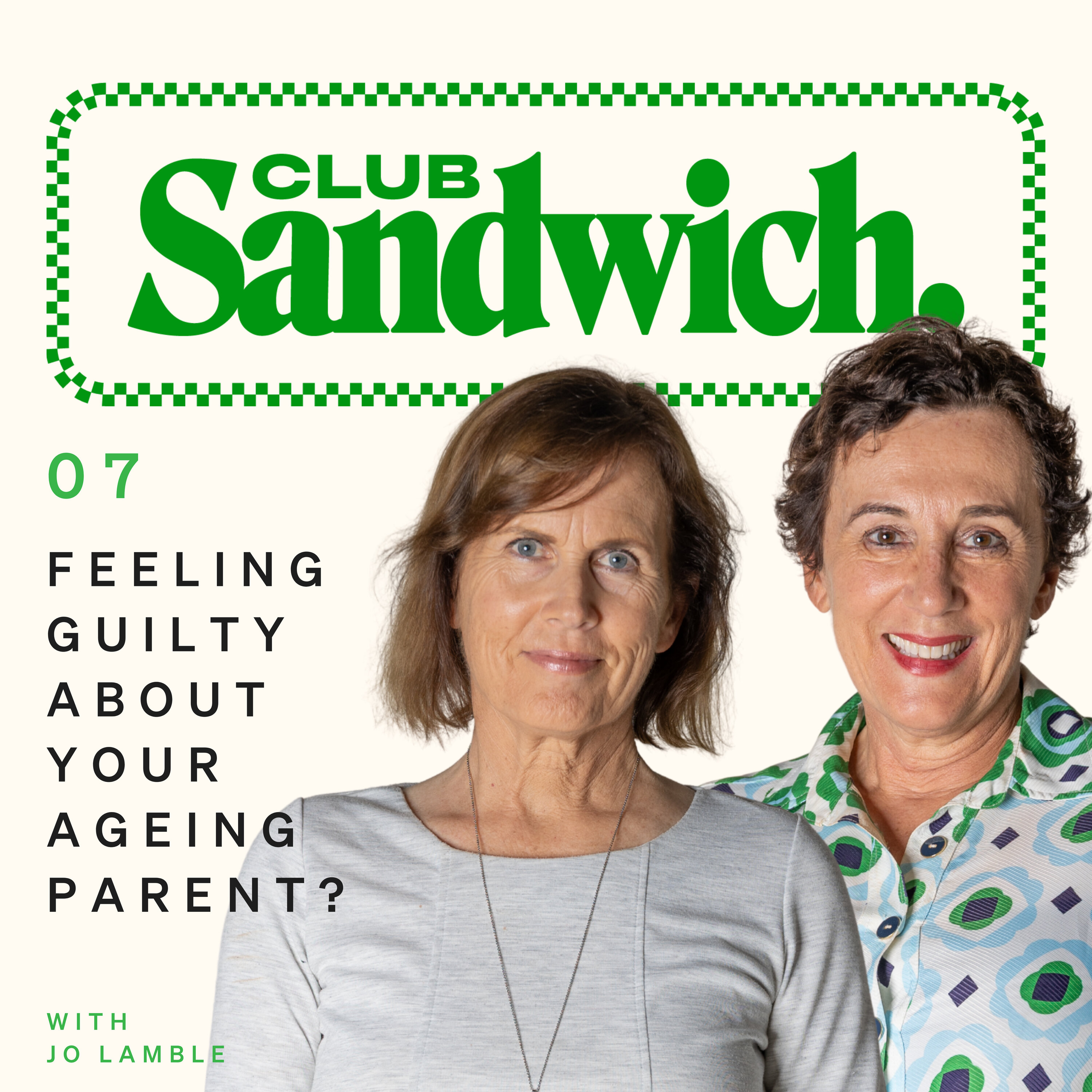 Caregiving guilt is crushing you? Jo Lamble on how to stop carrying it | Club Sandwich