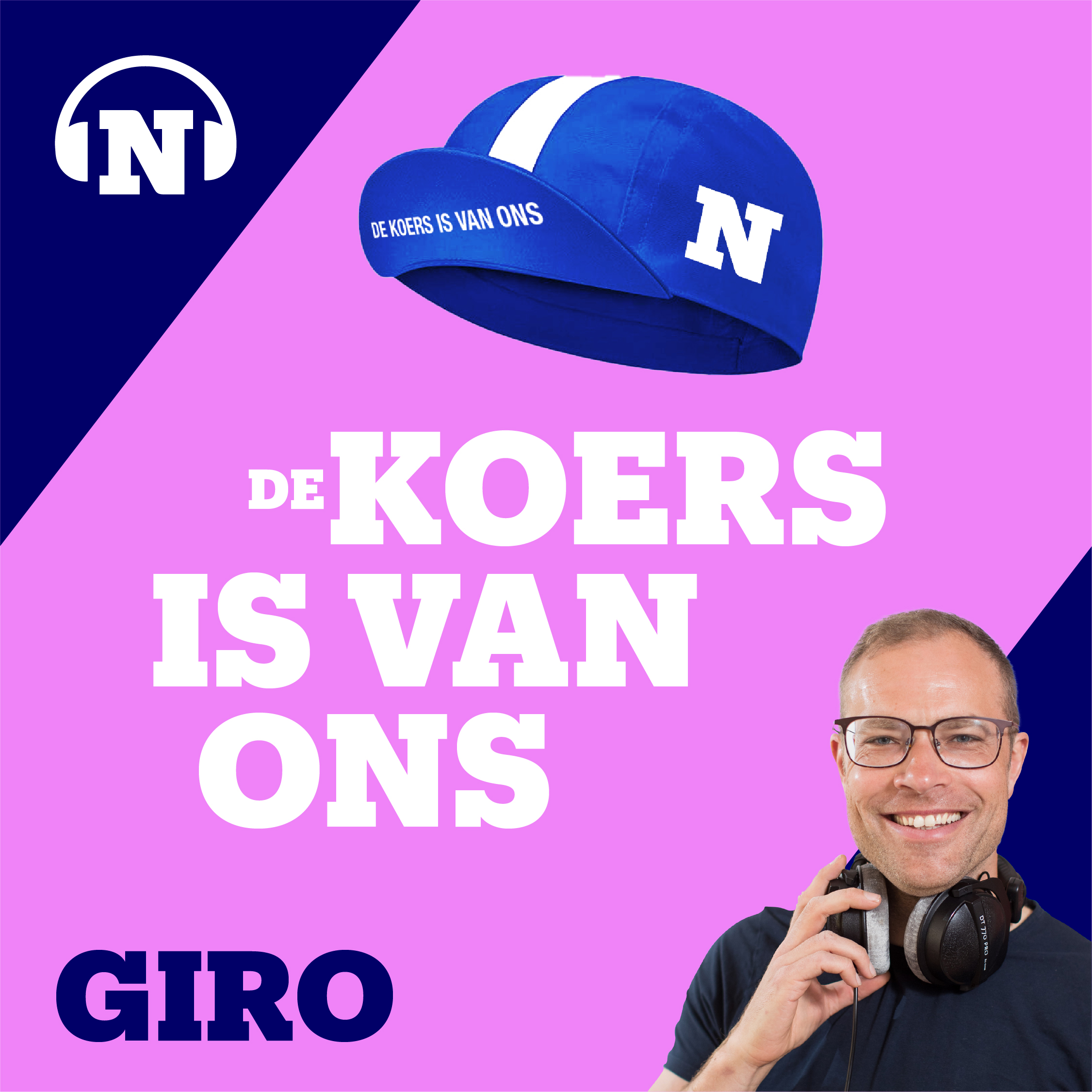 De Giro Is Van Ons. Rit 1: "Remco vliegt naar het roze in openingsrijdrit" episode artwork